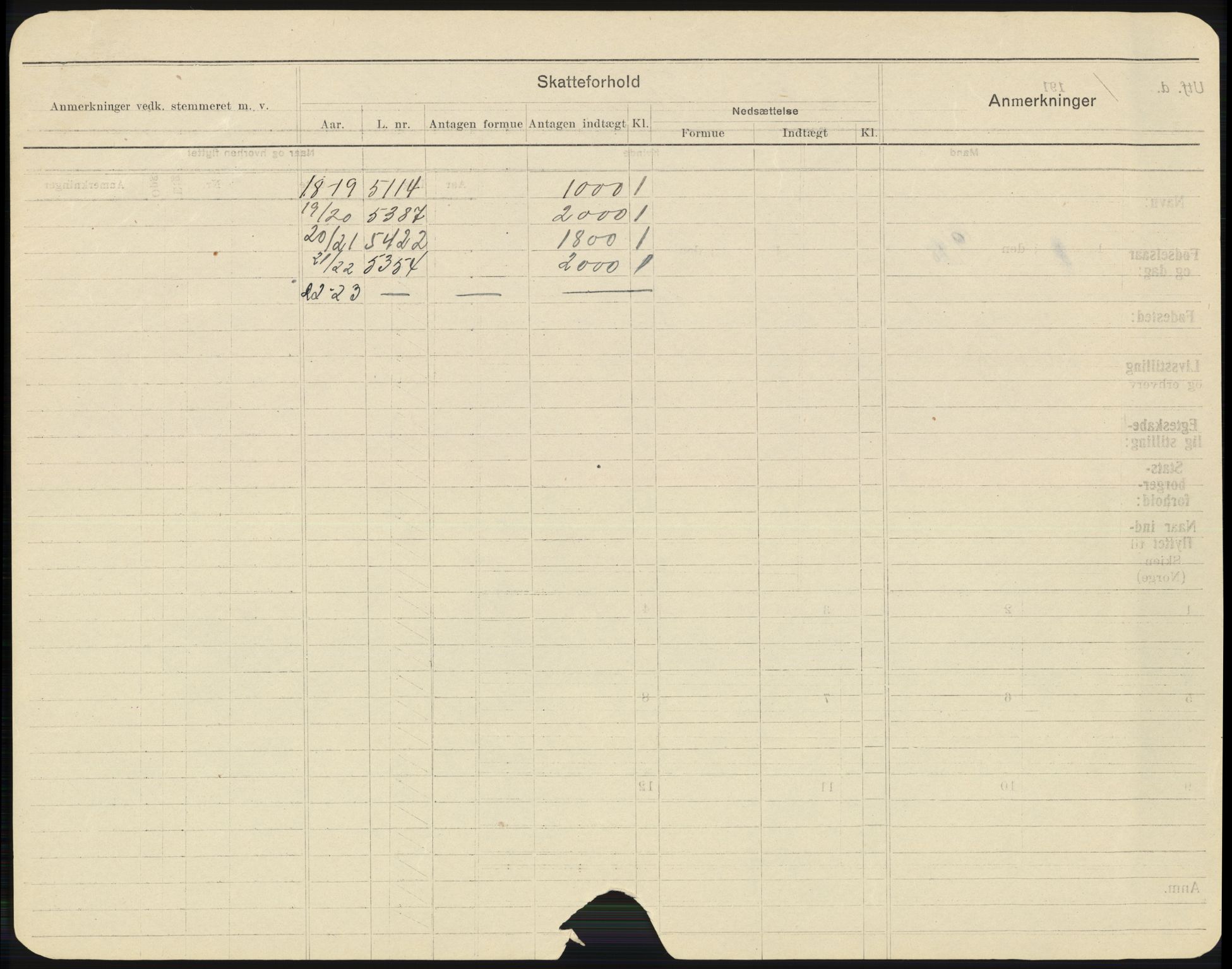 Skien folkeregister, AV/SAKO-A-425/H/Ha/L0001: Døde, 1916-1929, s. 1064