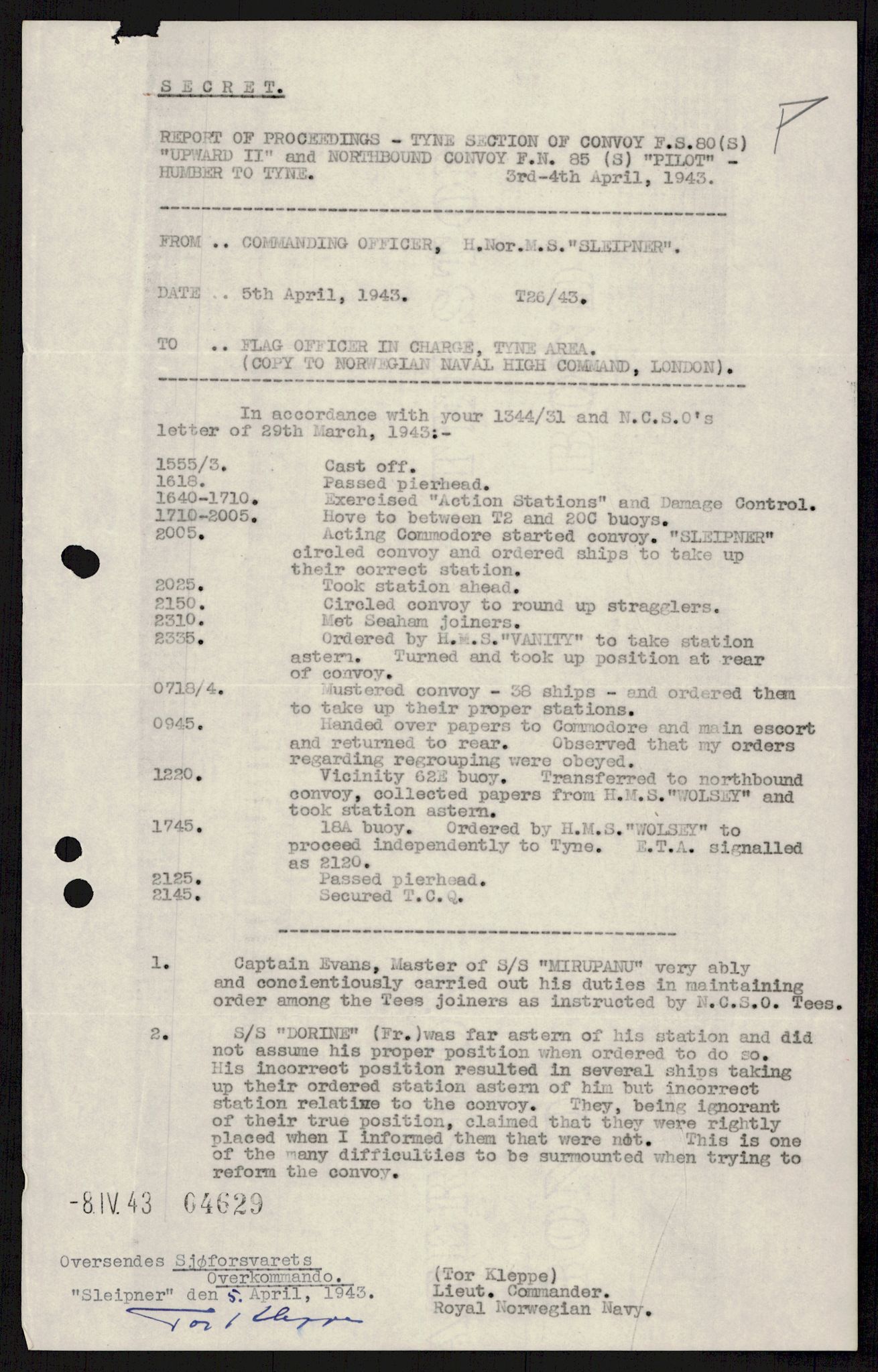 Forsvaret, Sjøforsvarets overkommando, AV/RA-RAFA-2035/D/Dc/L0193: --, 1940-1951, s. 79