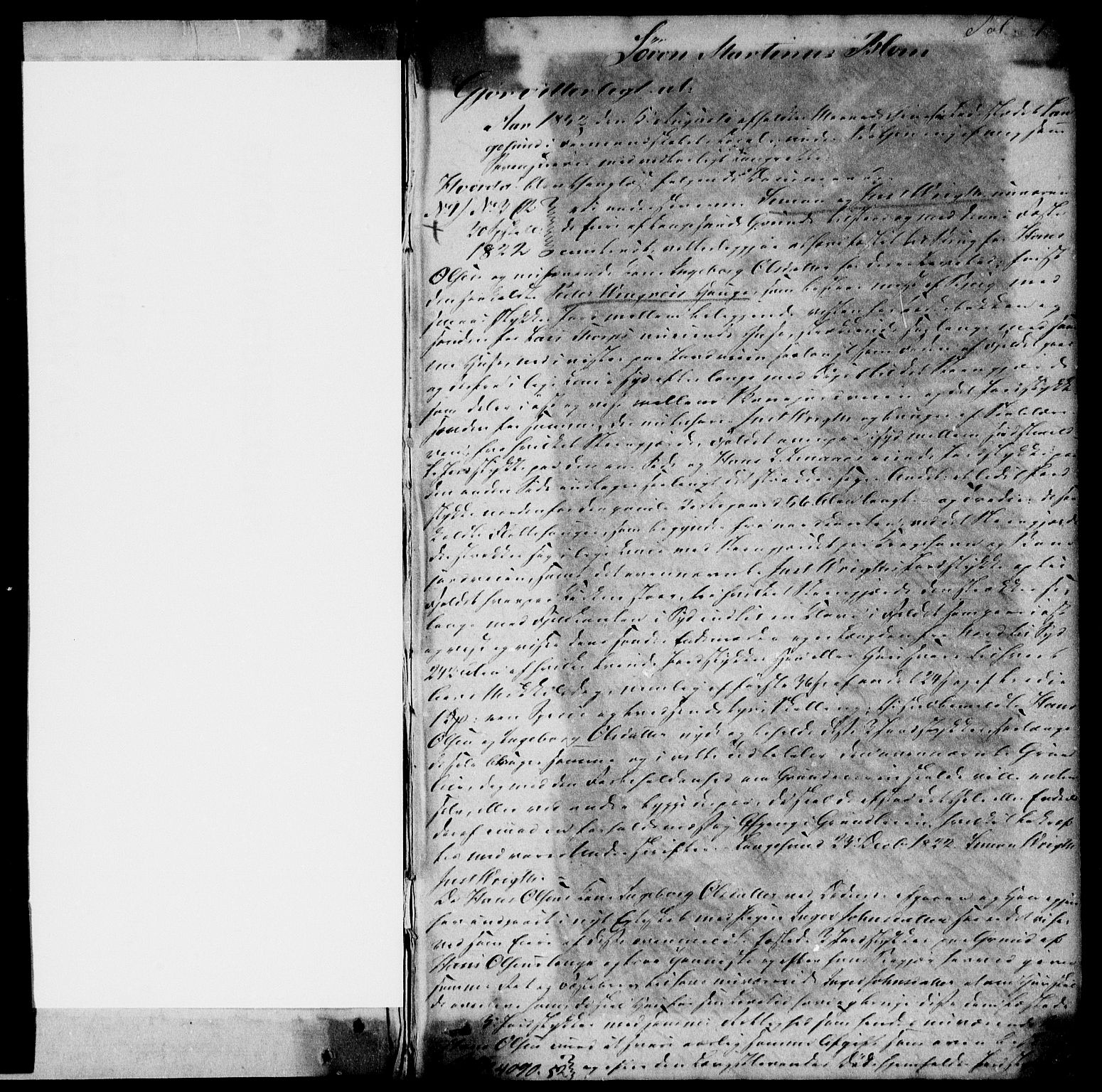 Bamble sorenskriveri, SAKO/A-214/G/Ga/Gae/L0002: Pantebok nr. V 2, 1852-1870, s. 1