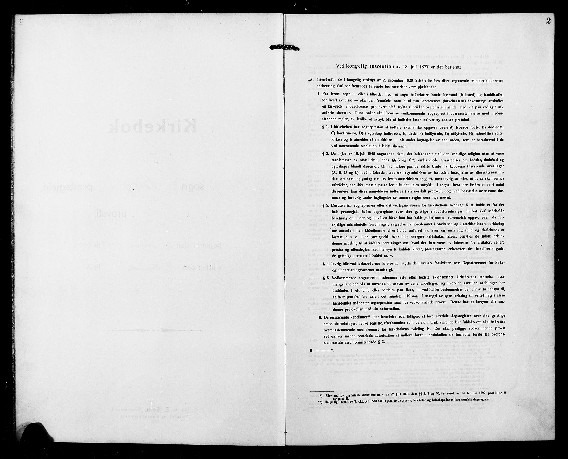 Berg sokneprestkontor, SATØ/S-1318/G/Ga/Gab/L0006klokker: Klokkerbok nr. 6, 1912-1921, s. 2