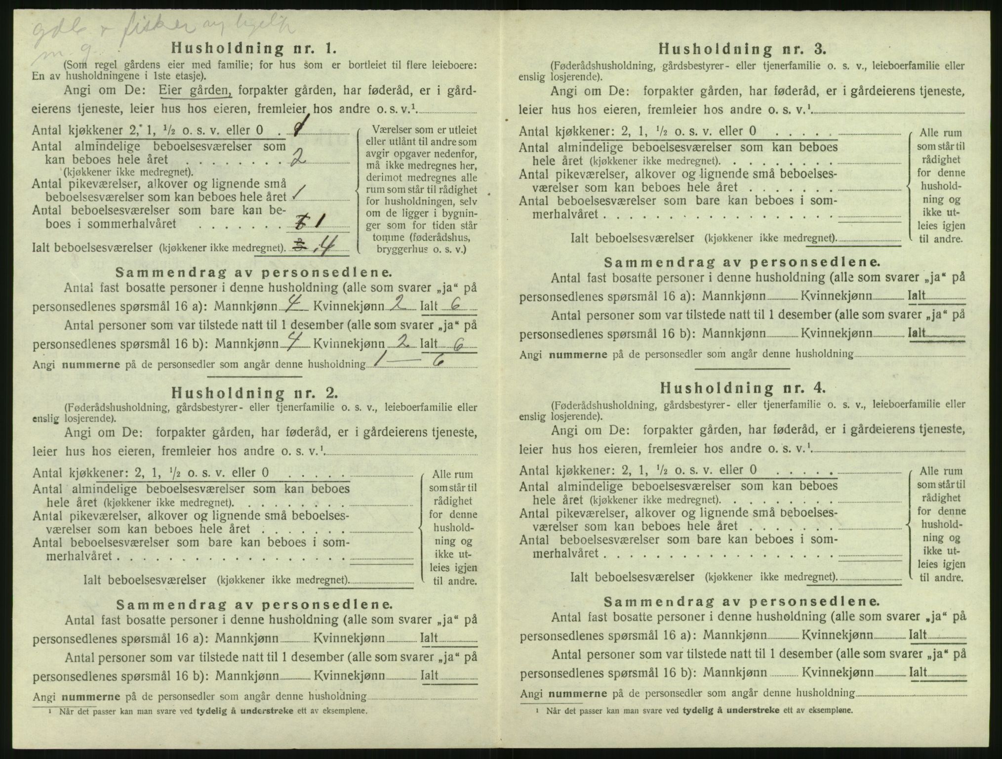 SAT, Folketelling 1920 for 1514 Sande herred, 1920, s. 709