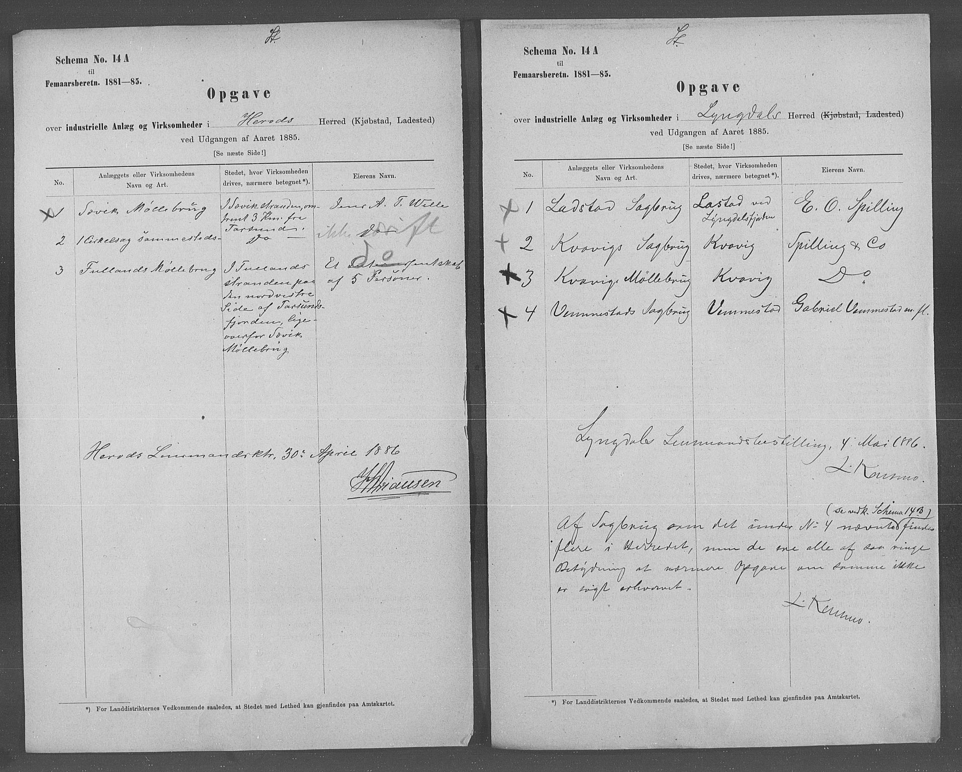 Statistisk sentralbyrå, Næringsøkonomiske emner, Generelt - Amtmennenes femårsberetninger, AV/RA-S-2233/F/Fa/L0063: --, 1885, s. 25