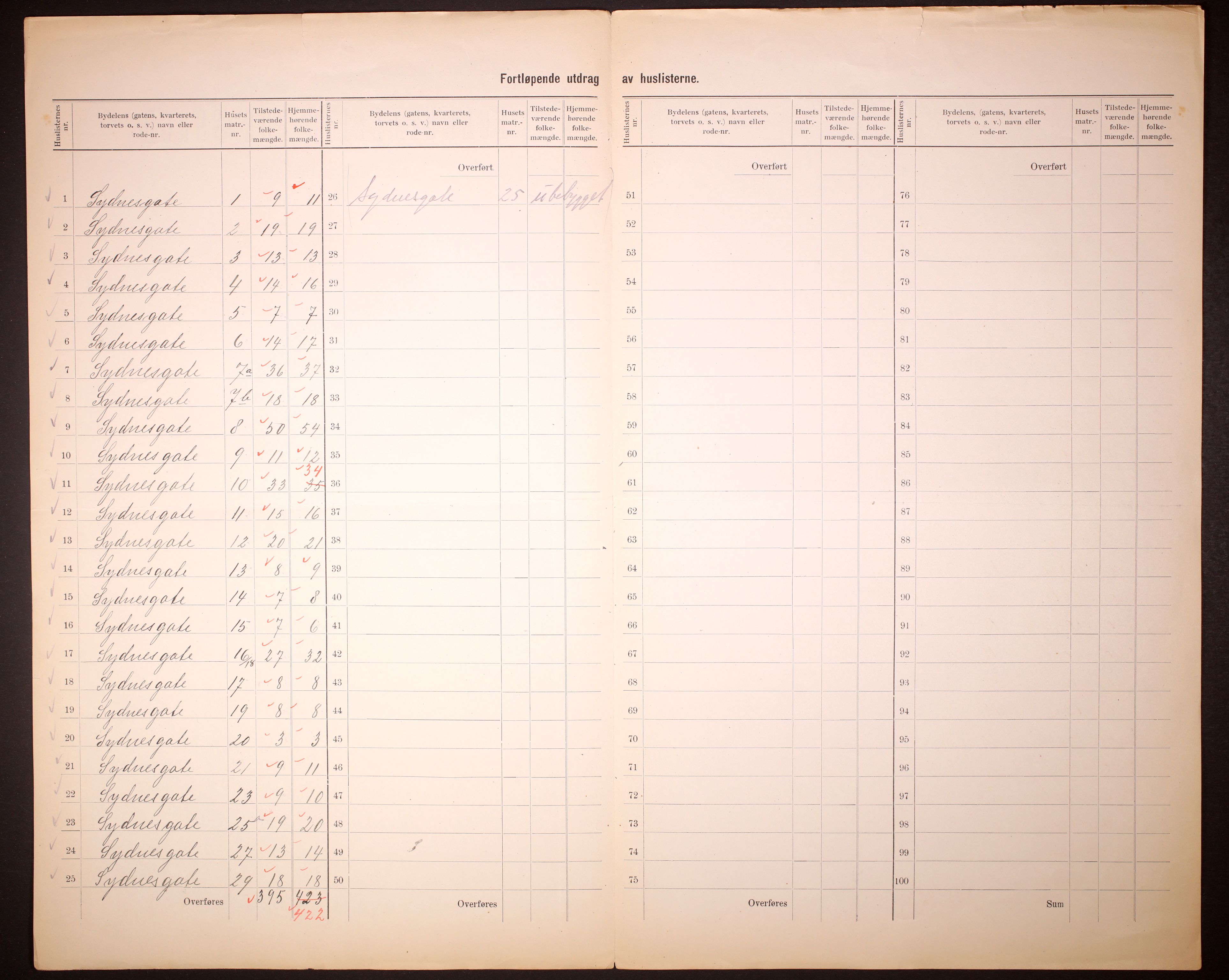 RA, Folketelling 1910 for 1301 Bergen kjøpstad, 1910, s. 30