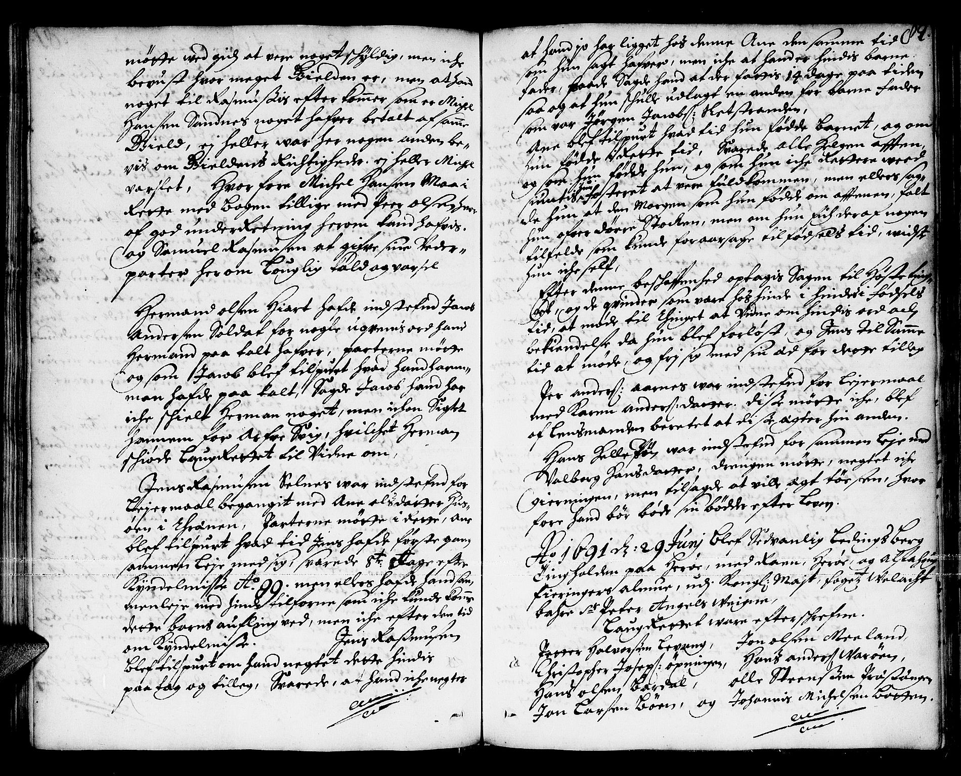 Helgeland sorenskriveri, SAT/A-0004/1/1A/L0001: Tingbok 1, 1690-1693, s. 81b-82a