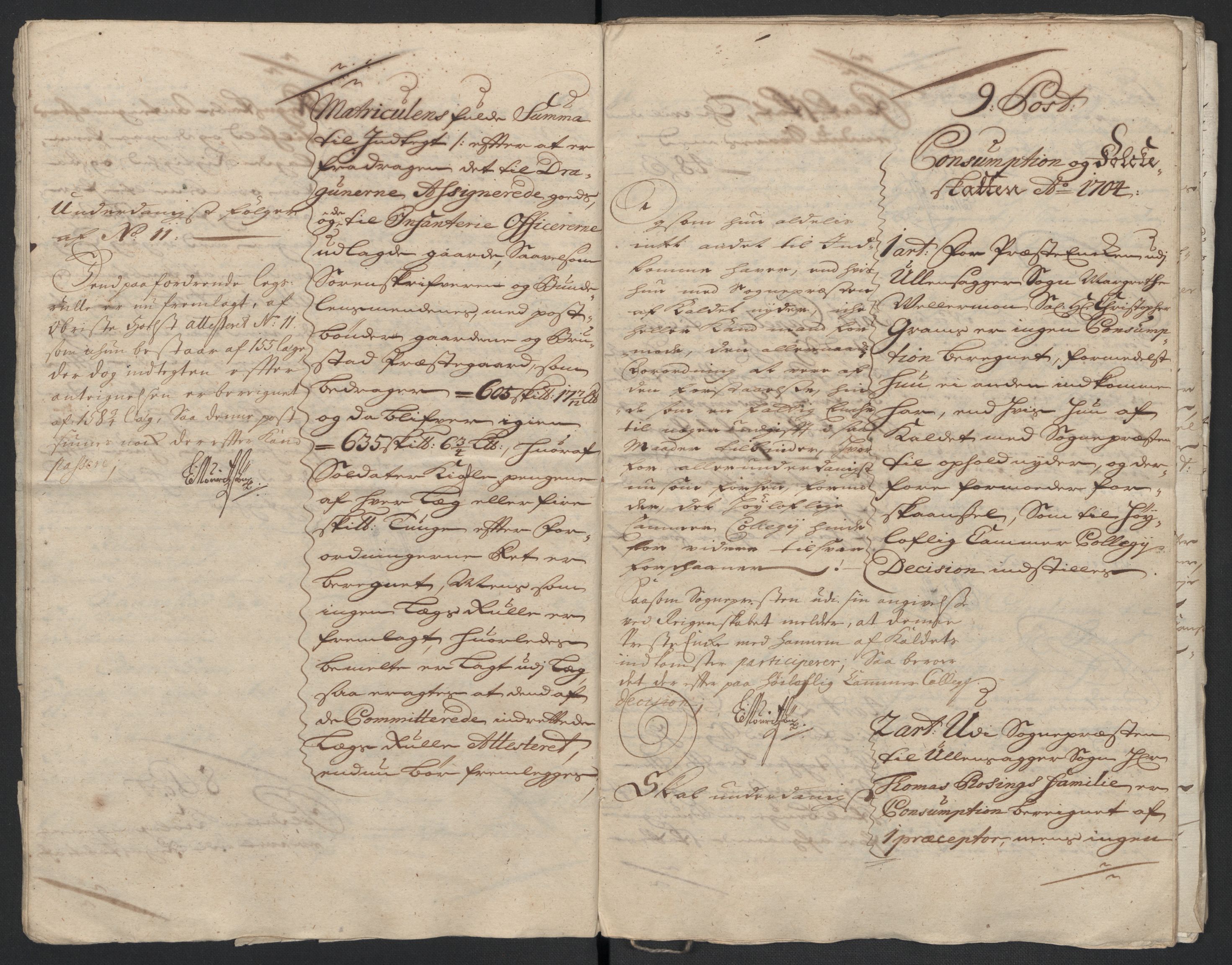 Rentekammeret inntil 1814, Reviderte regnskaper, Fogderegnskap, AV/RA-EA-4092/R12/L0717: Fogderegnskap Øvre Romerike, 1704-1705, s. 417