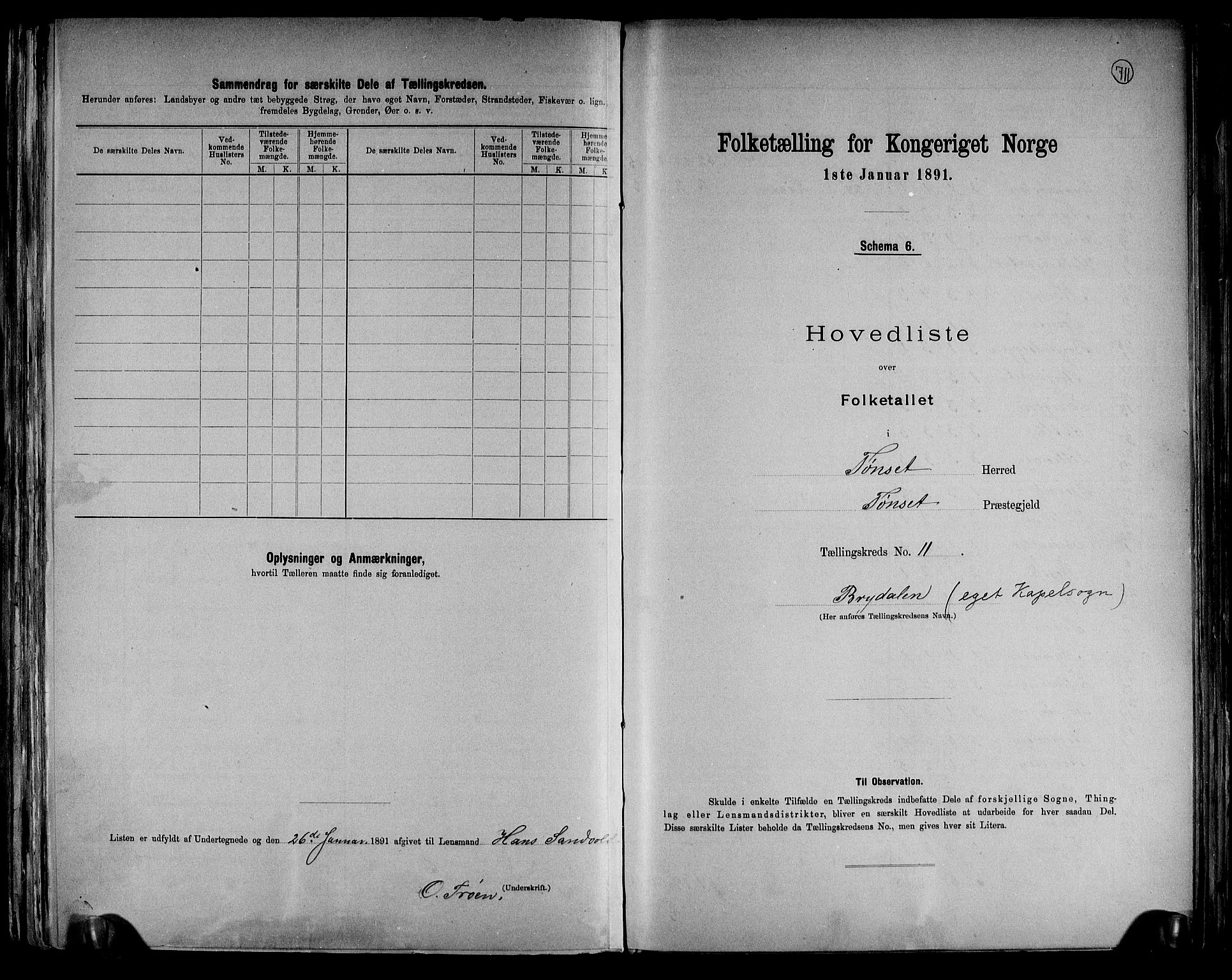 RA, Folketelling 1891 for 0437 Tynset herred, 1891, s. 24