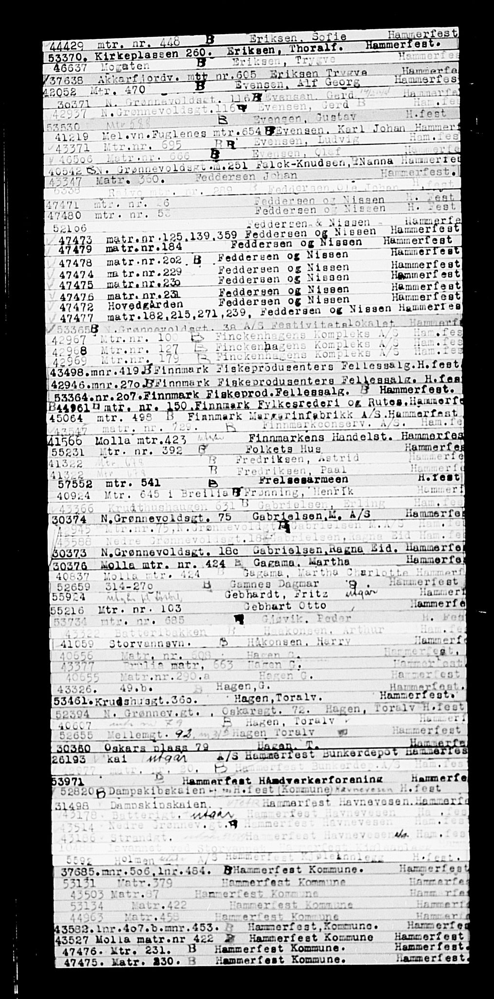 Krigsskadetrygdene for bygninger og løsøre, RA/S-1548/V/L0014: --, 1940-1945, s. 952