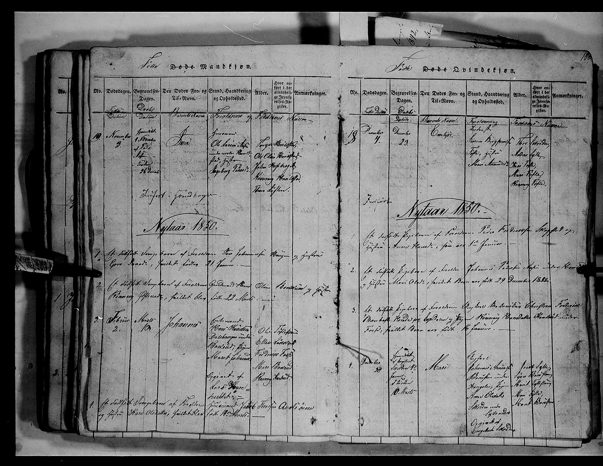 Fron prestekontor, AV/SAH-PREST-078/H/Ha/Hab/L0003: Klokkerbok nr. 3, 1816-1850, s. 150