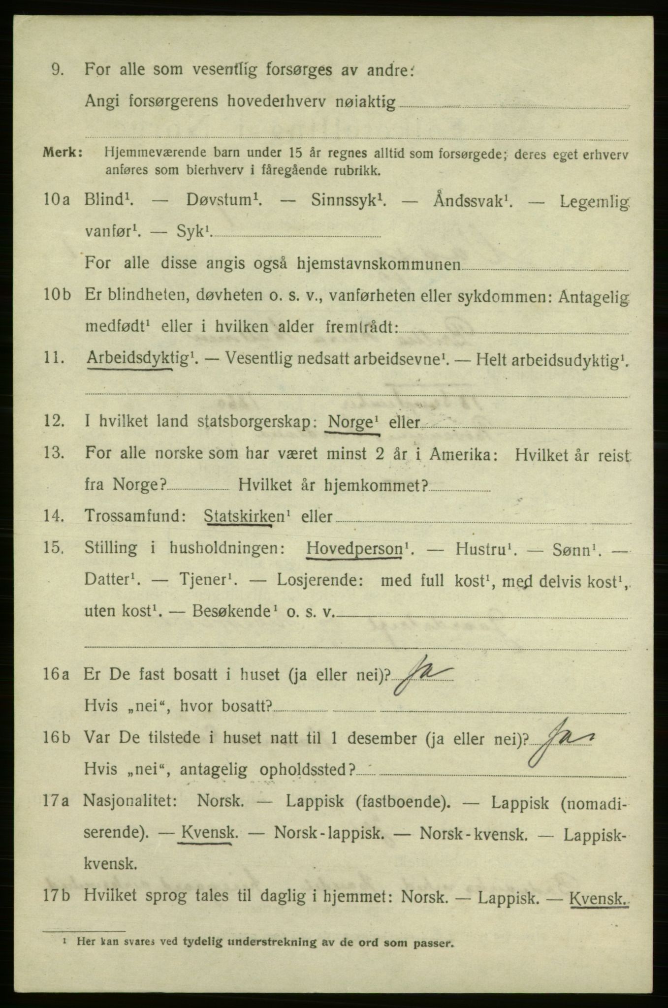 SATØ, Folketelling 1920 for 2003 Vadsø kjøpstad, 1920, s. 2222