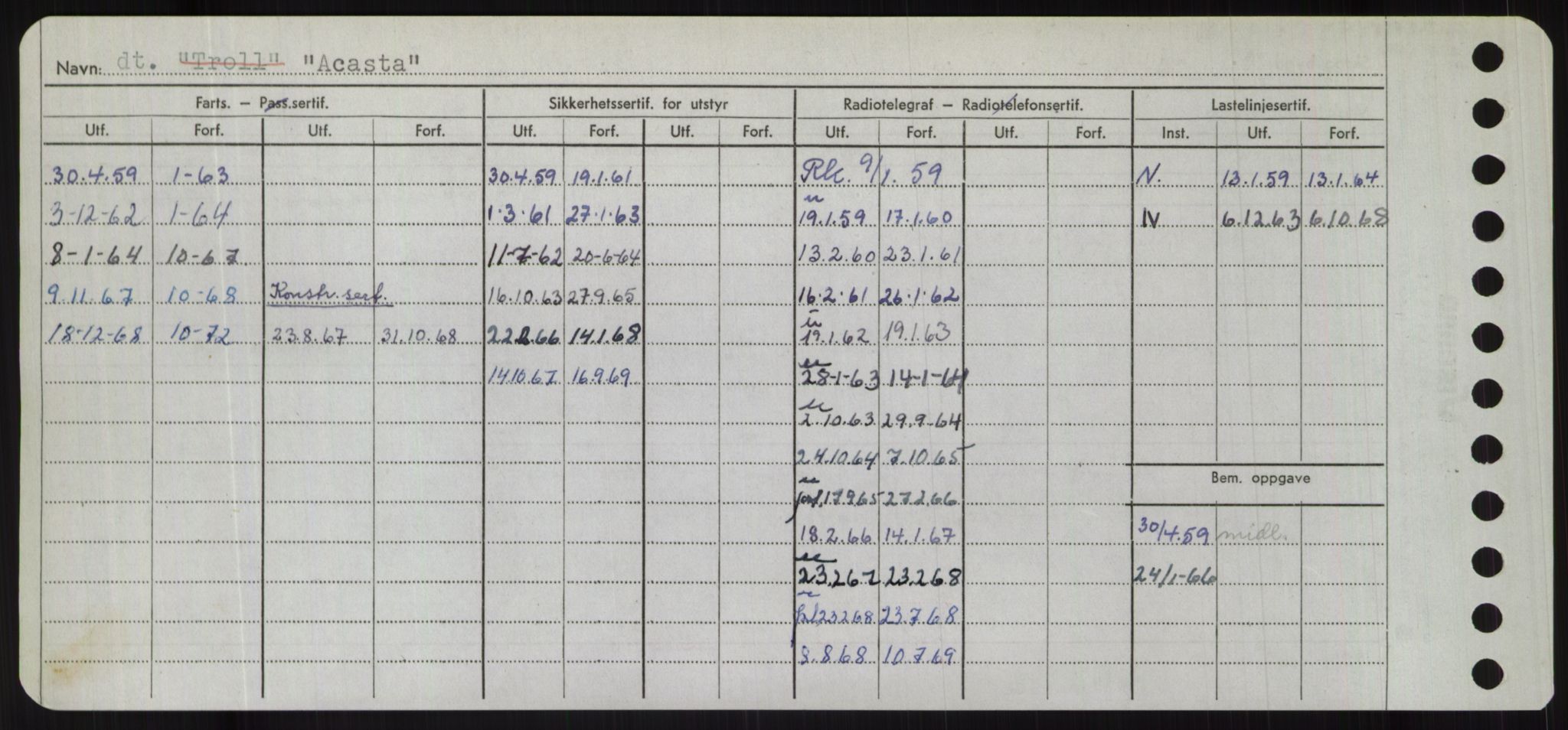 Sjøfartsdirektoratet med forløpere, Skipsmålingen, RA/S-1627/H/Hd/L0001: Fartøy, A-Anv, s. 26