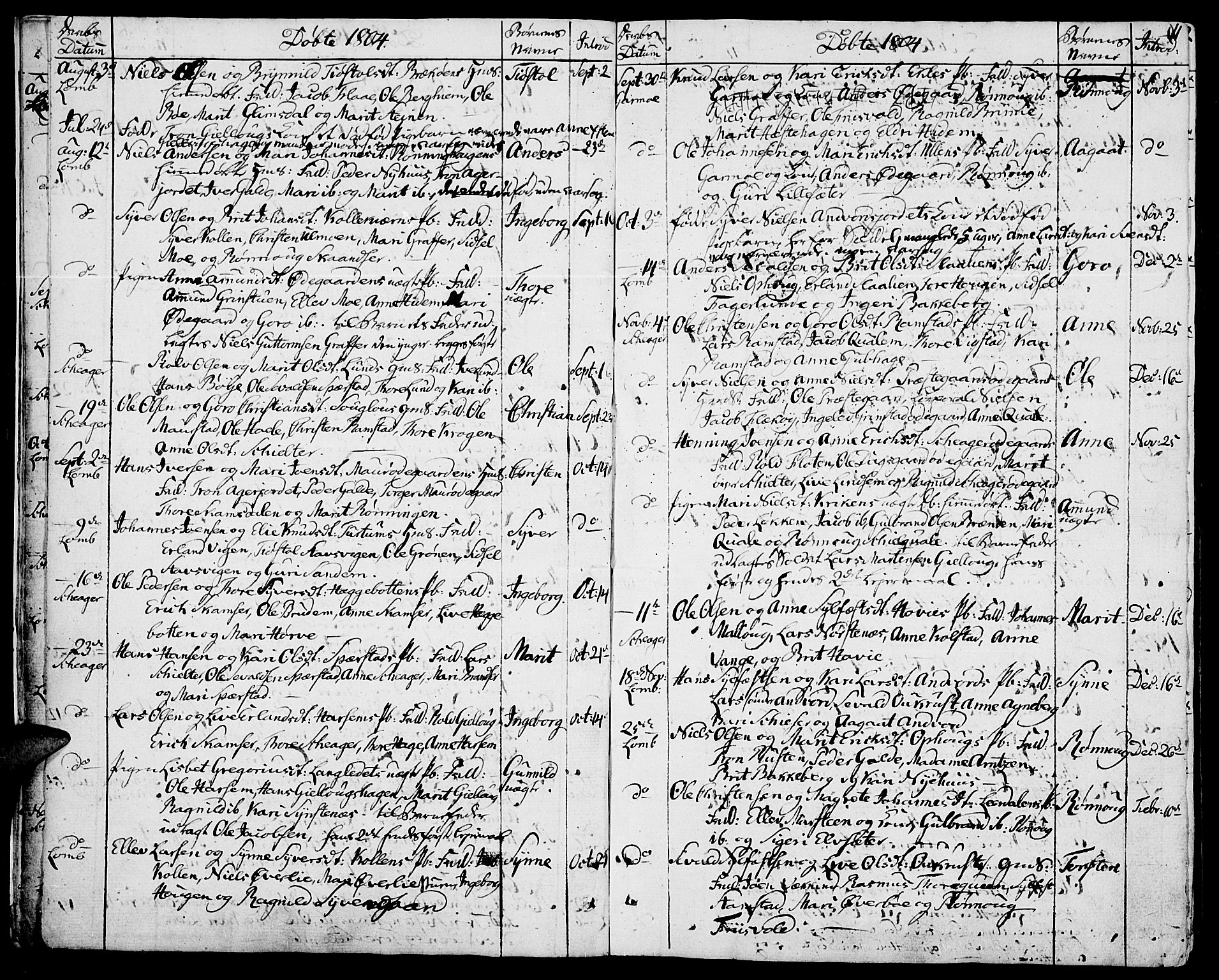 Lom prestekontor, AV/SAH-PREST-070/K/L0003: Ministerialbok nr. 3, 1801-1825, s. 11