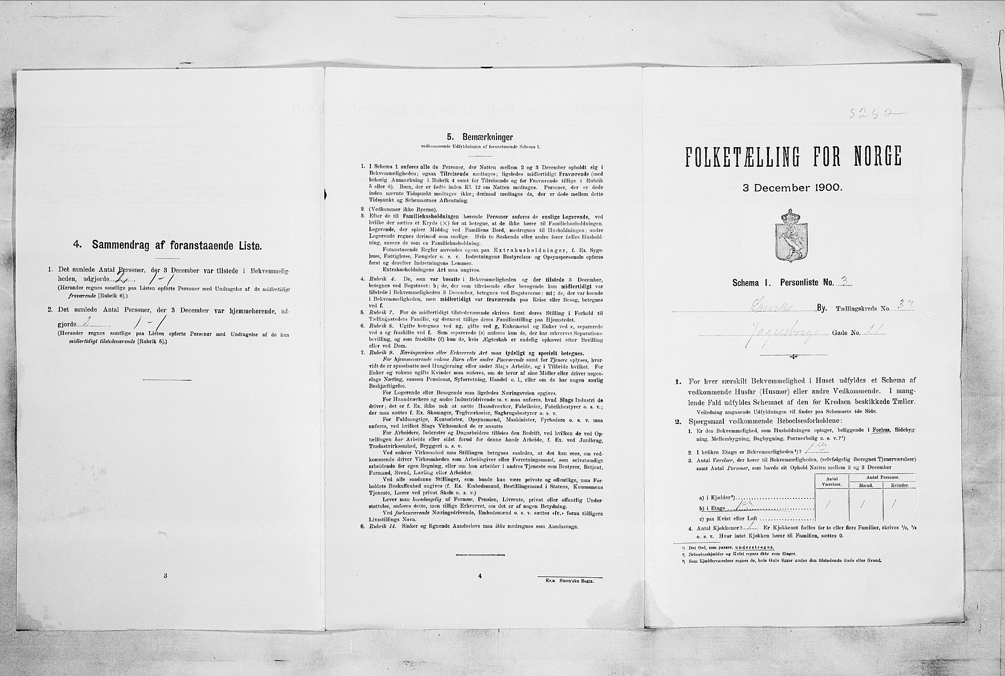RA, Folketelling 1900 for 0707 Larvik kjøpstad, 1900, s. 4680