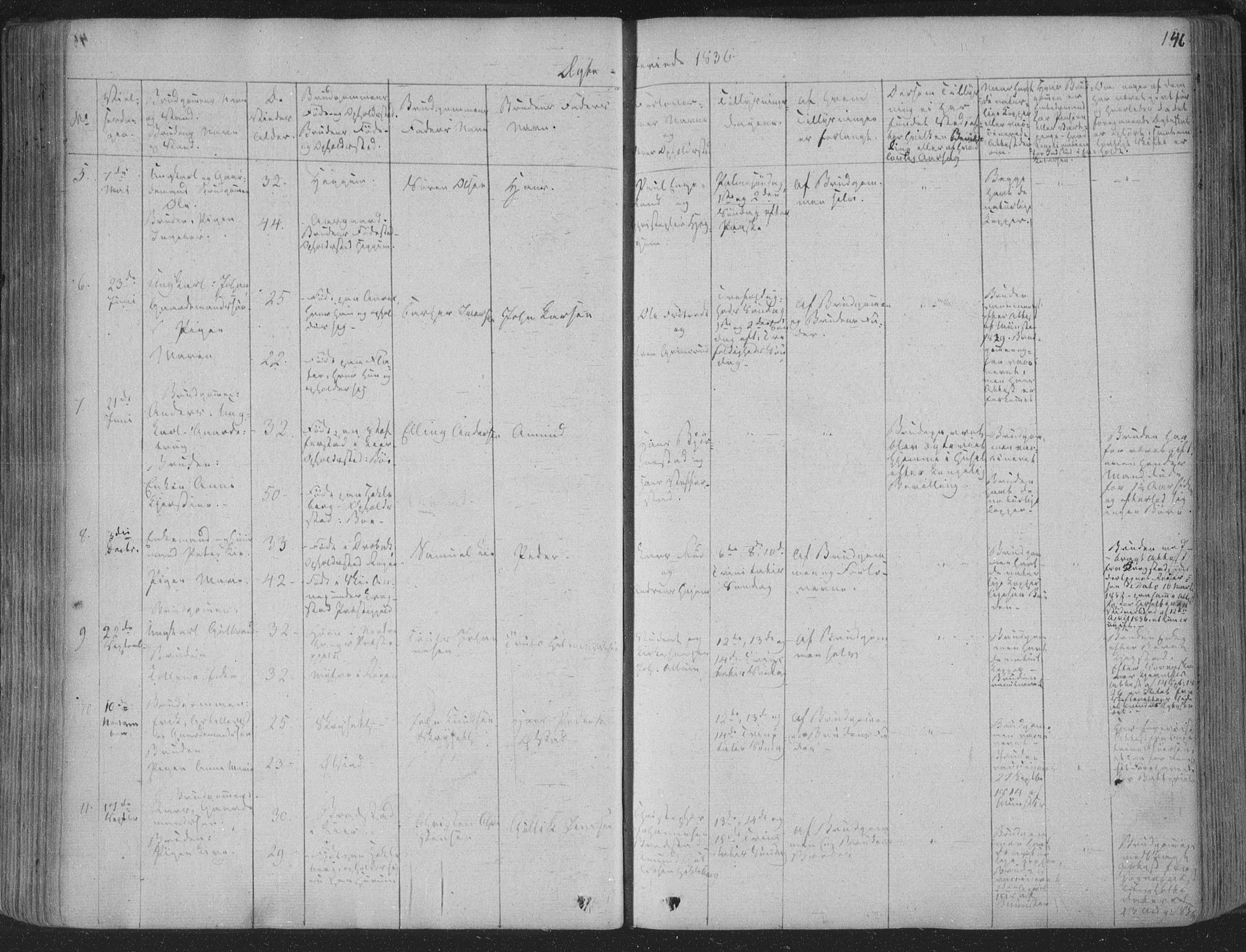 Røyken kirkebøker, AV/SAKO-A-241/F/Fa/L0005: Ministerialbok nr. 5, 1833-1856, s. 146