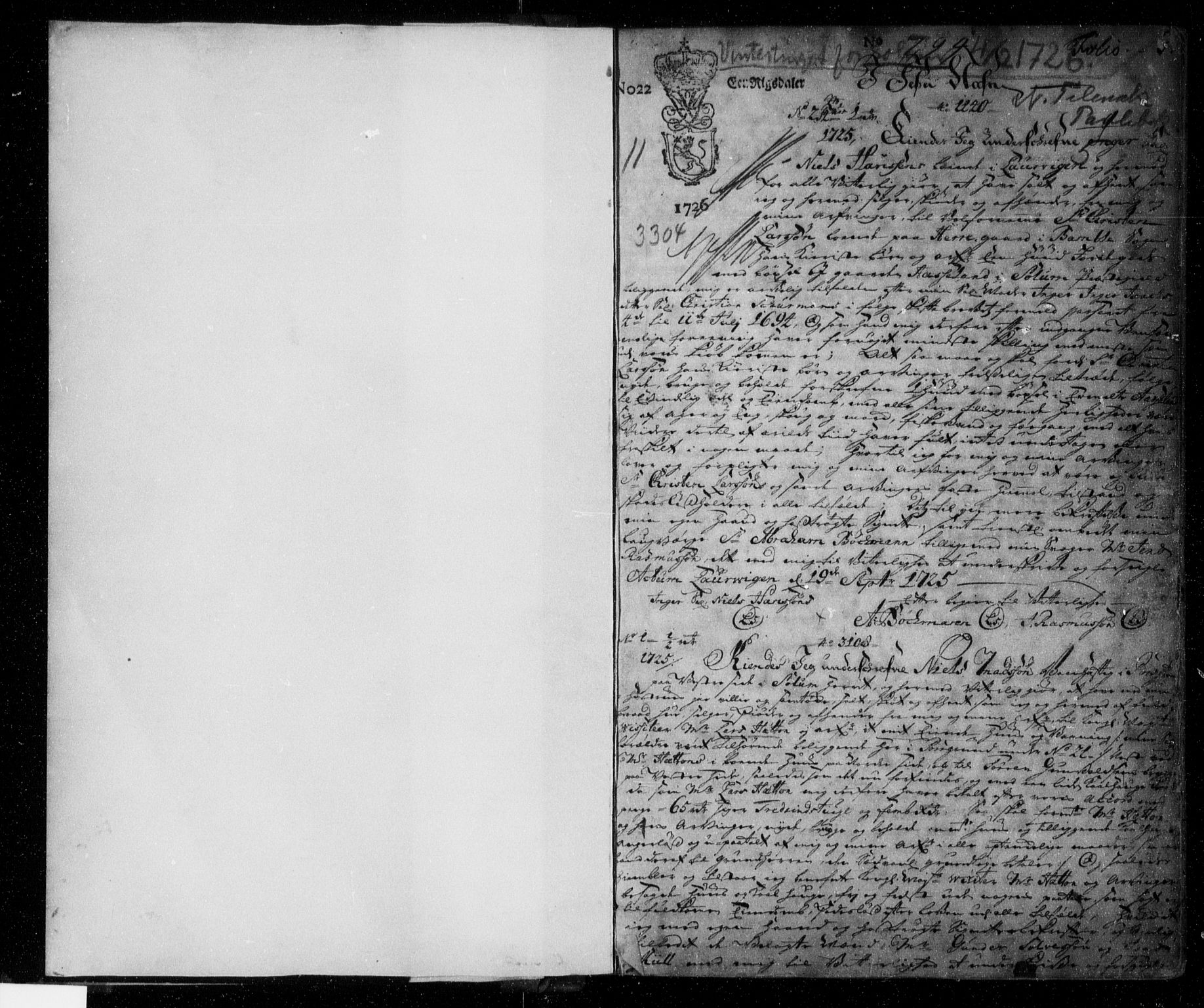 Nedre Telemark sorenskriveri, SAKO/A-135/G/Ga/Gaa/L0001f: Pantebok nr. F, 1726-1732, s. 1