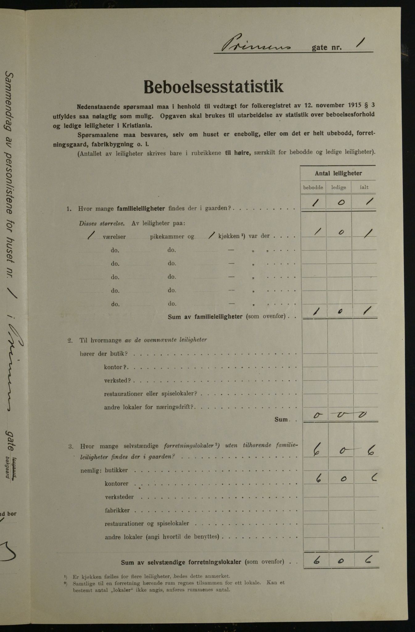 OBA, Kommunal folketelling 1.12.1923 for Kristiania, 1923, s. 89962