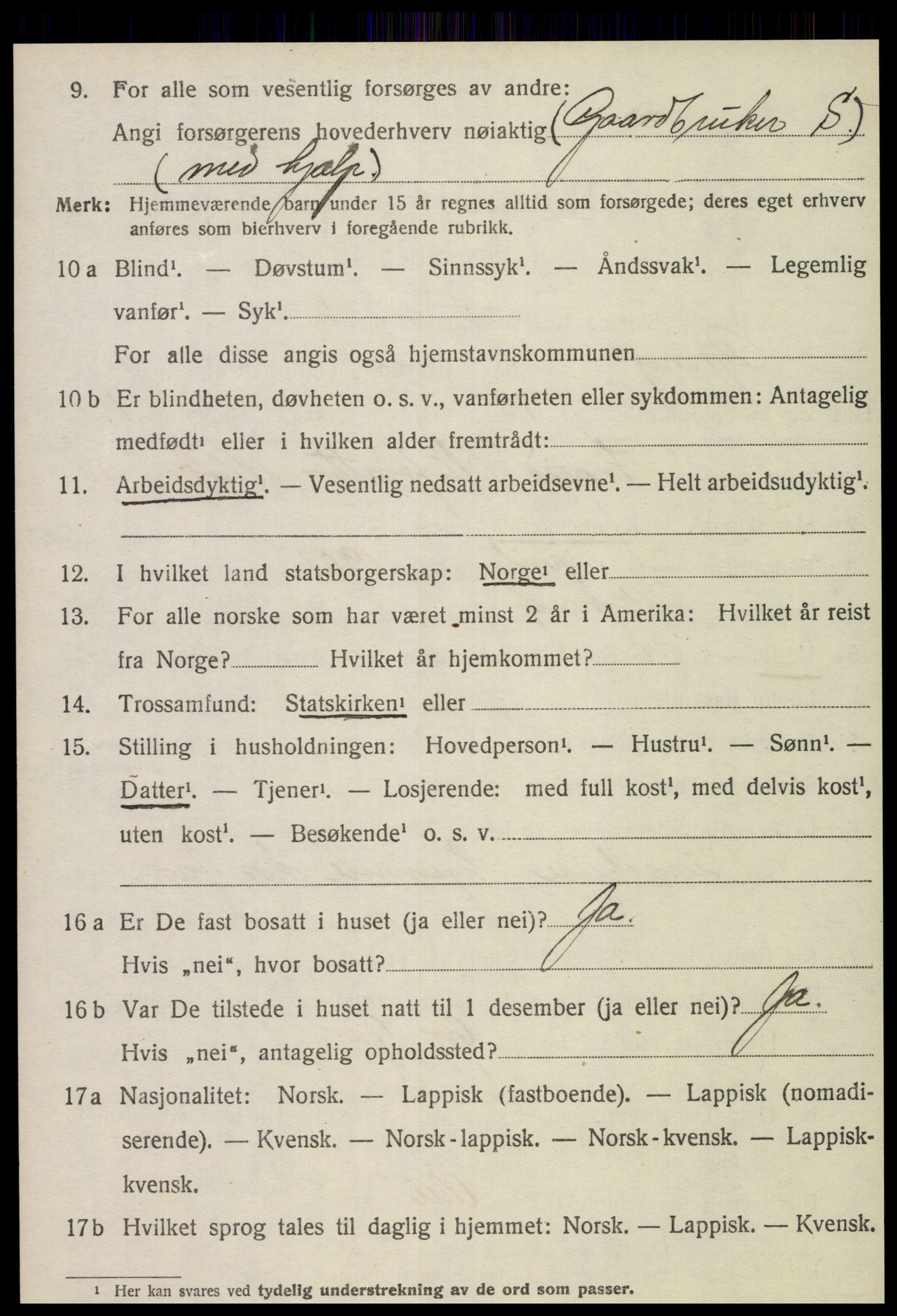 SAT, Folketelling 1920 for 1742 Grong herred, 1920, s. 1212