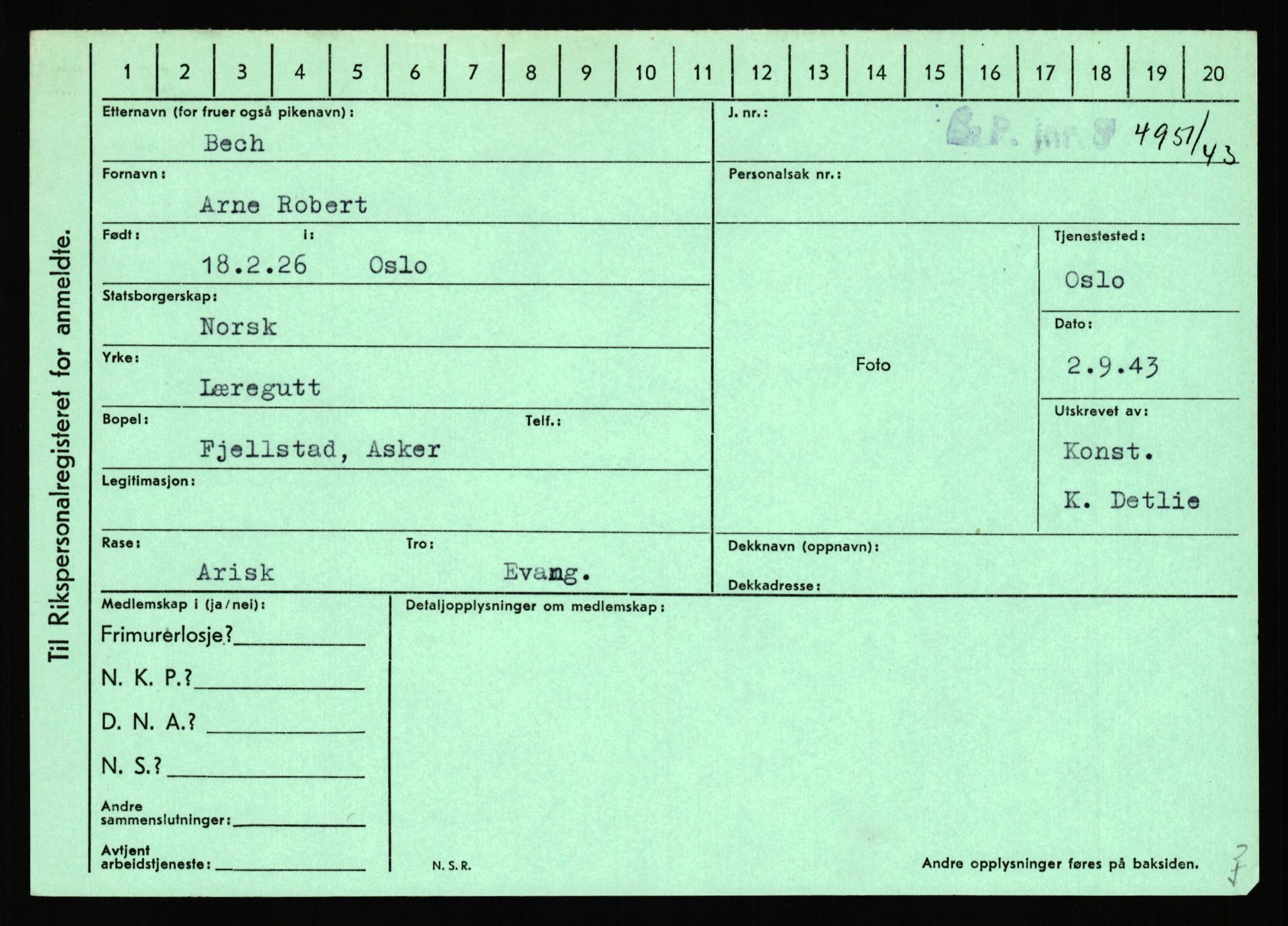 Statspolitiet - Hovedkontoret / Osloavdelingen, AV/RA-S-1329/C/Ca/L0002: Arneberg - Brand, 1943-1945, s. 1579