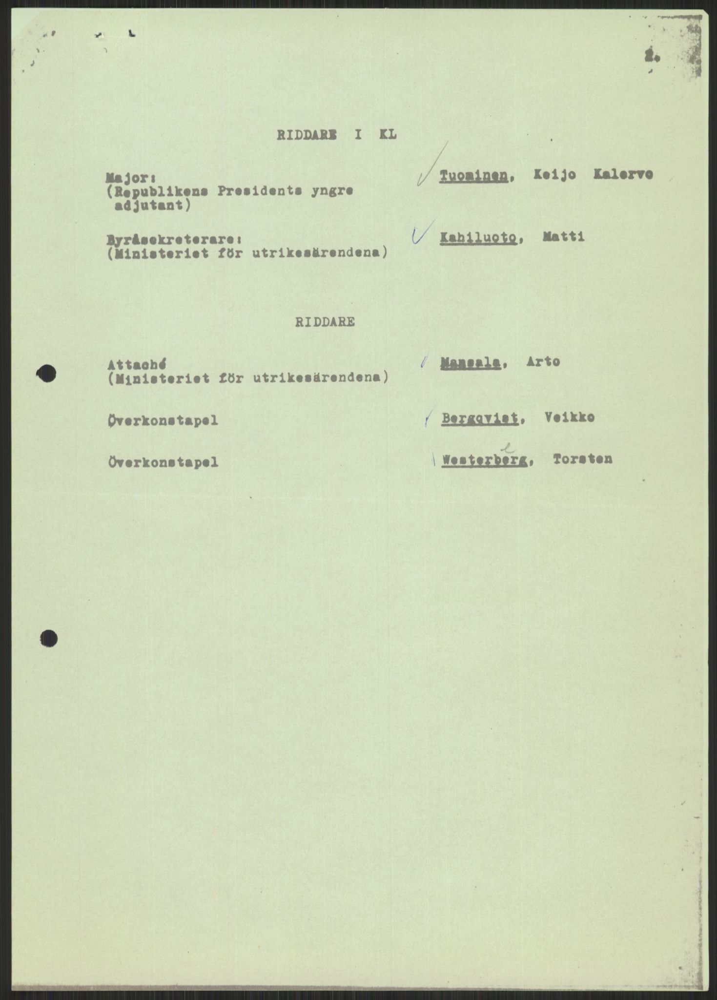 Utenriksdepartementet, hovedarkiv, RA/S-6794/D/Da/Daa/L0542: Ordensvesen. Statsoverhoders og fyrsters jubiléer og begravelser. Ordensvesen. Statsoverhoders og fyrsters jubiléer og begravelser. Statsjubiléer. Fyrstebesøk (utvekslinger). Flåtebesøk (utvekslinger), 1960-1969, s. 703