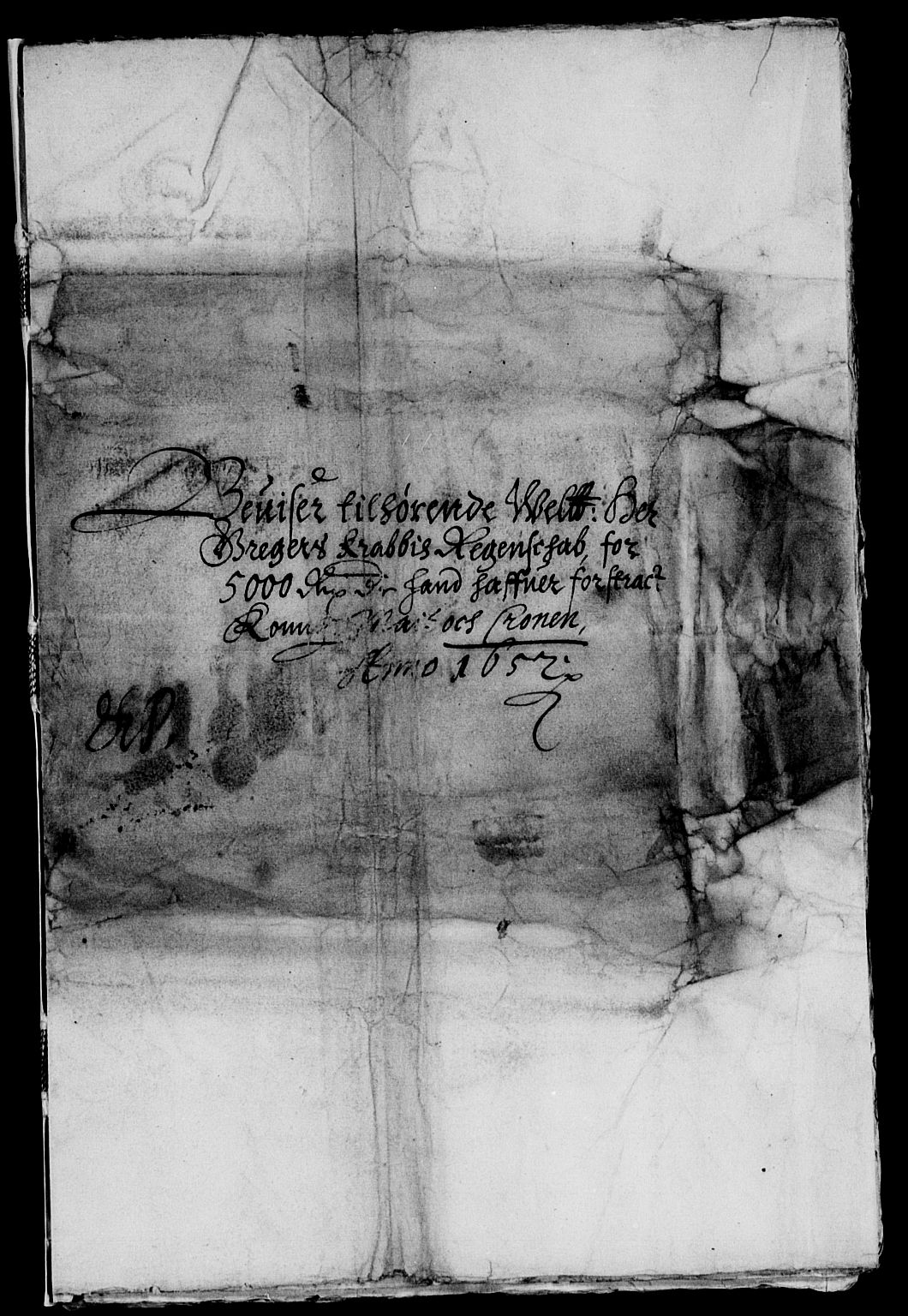 Rentekammeret inntil 1814, Reviderte regnskaper, Lensregnskaper, AV/RA-EA-5023/R/Rb/Rba/L0215: Akershus len, 1650-1654
