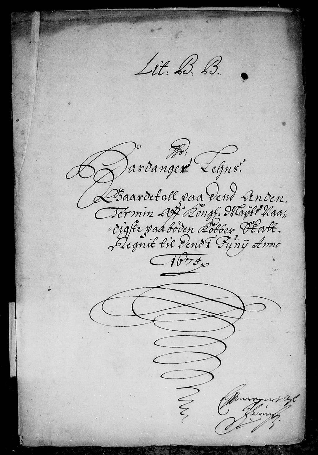 Rentekammeret inntil 1814, Reviderte regnskaper, Stiftamtstueregnskaper, Bergen stiftamt, AV/RA-EA-6043/R/Rc/L0041: Bergen stiftamt, 1672-1677