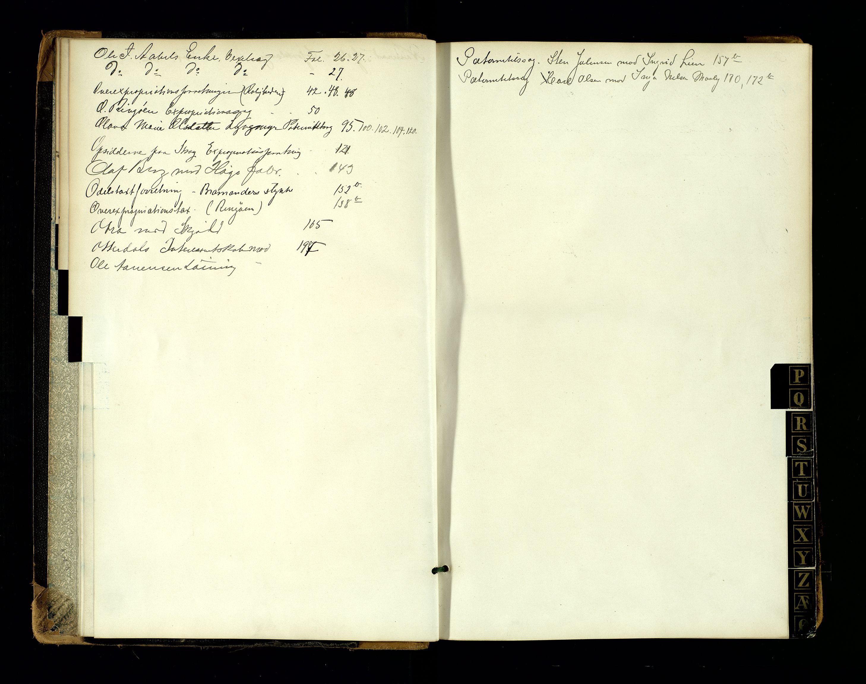 Torridal sorenskriveri, AV/SAK-1221-0012/F/Fb/L0006: Ekstrarettsprotokoll nr. 6, 1897-1902