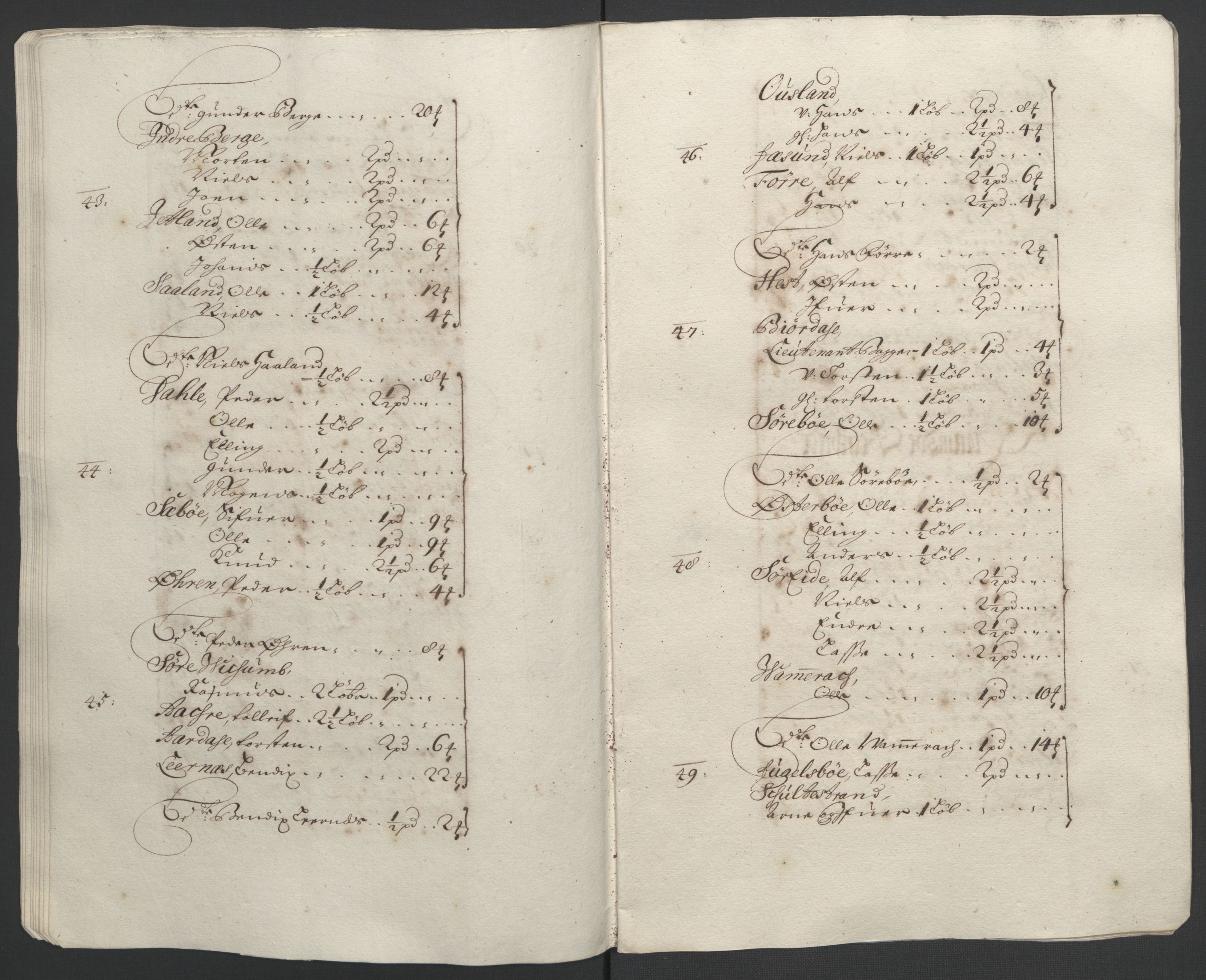 Rentekammeret inntil 1814, Reviderte regnskaper, Fogderegnskap, AV/RA-EA-4092/R52/L3306: Fogderegnskap Sogn, 1691-1692, s. 327