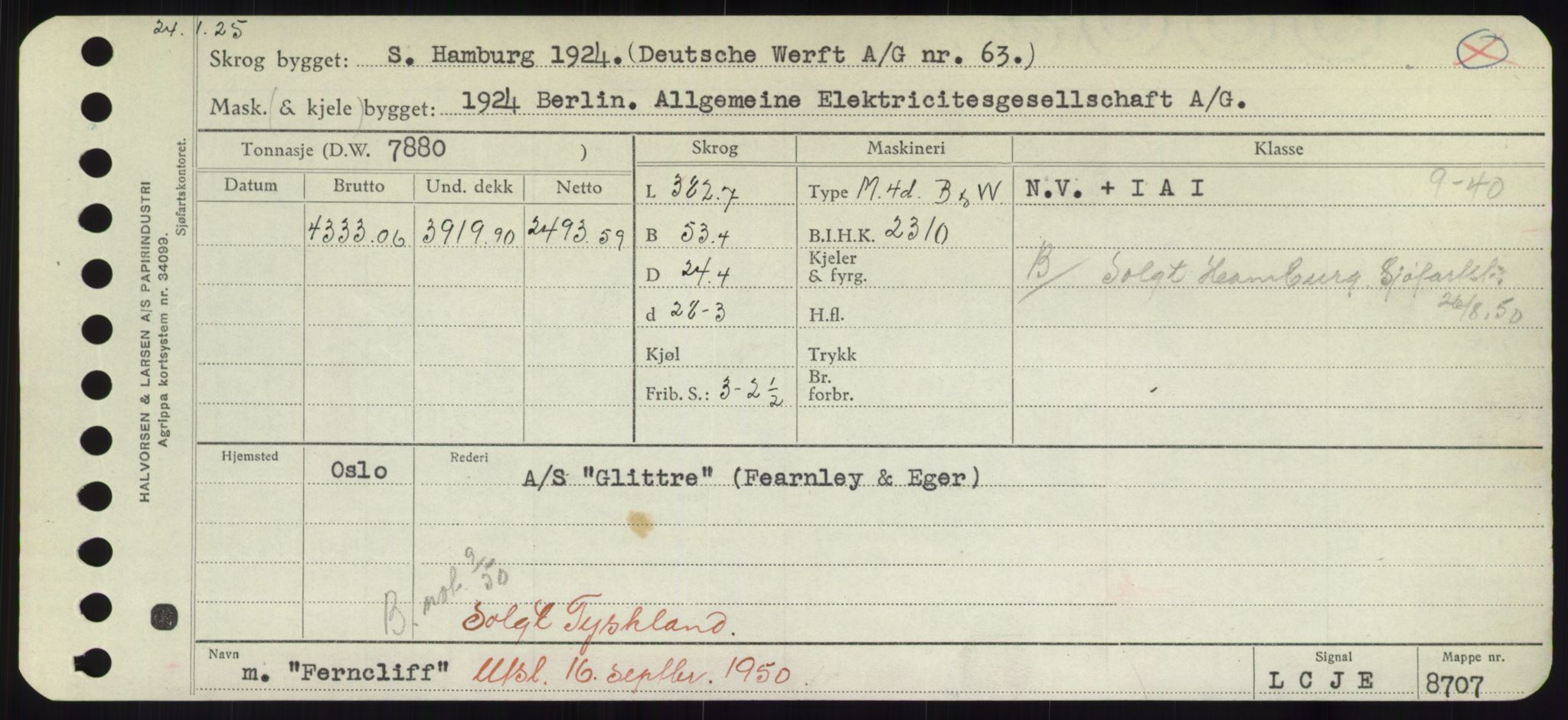 Sjøfartsdirektoratet med forløpere, Skipsmålingen, AV/RA-S-1627/H/Hd/L0010: Fartøy, F-Fjø, s. 329
