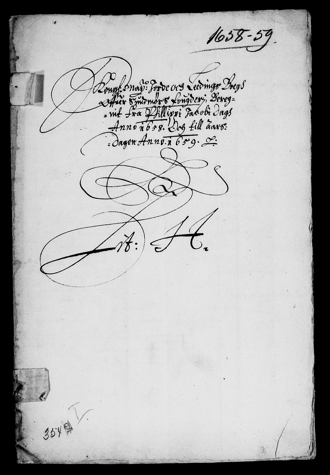 Rentekammeret inntil 1814, Reviderte regnskaper, Lensregnskaper, AV/RA-EA-5023/R/Rb/Rbt/L0141: Bergenhus len, 1657-1659