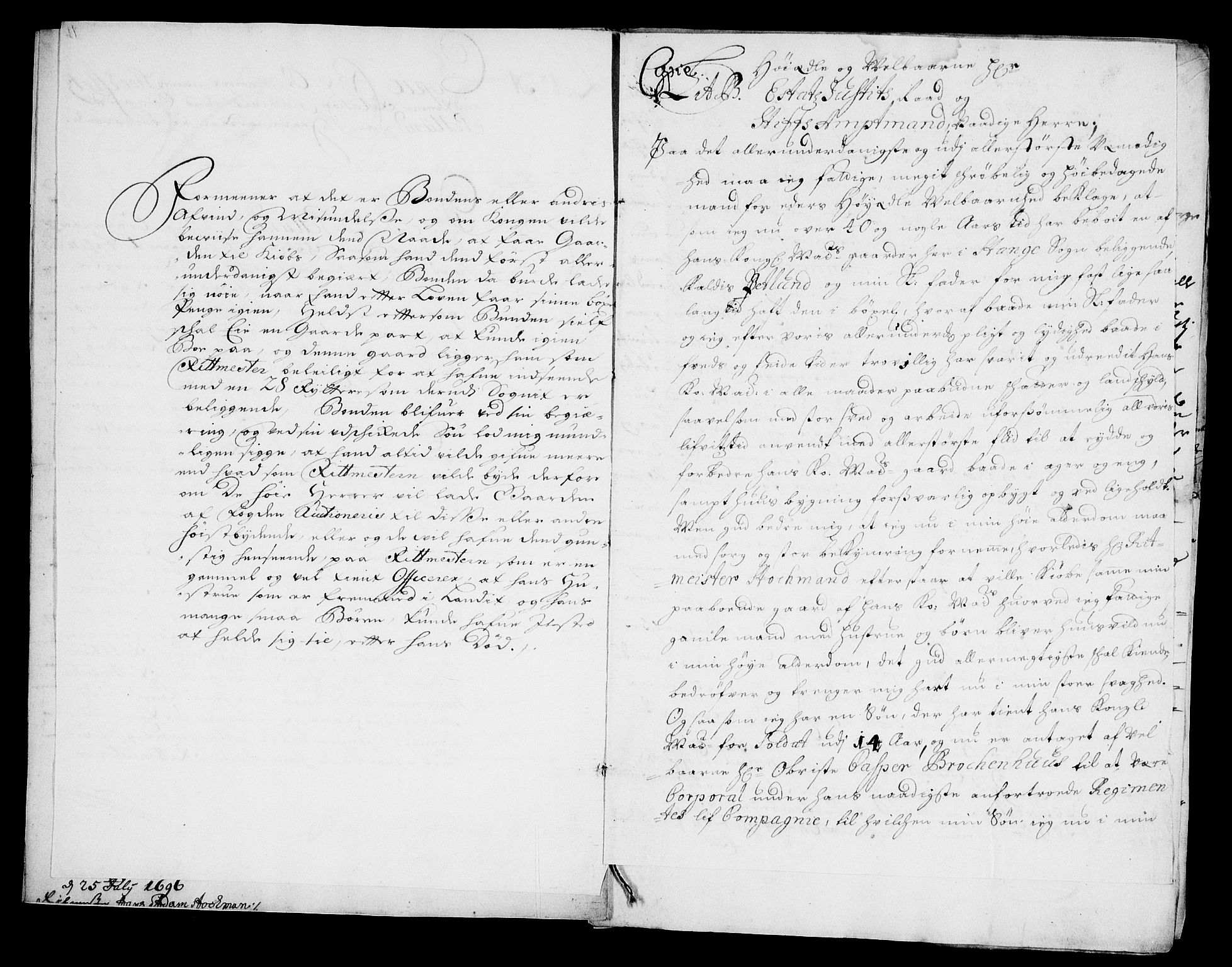 Rentekammeret inntil 1814, Realistisk ordnet avdeling, RA/EA-4070/On/L0013: [Jj 14]: Forskjellige dokumenter om krongodset i Norge, 1672-1722, s. 280
