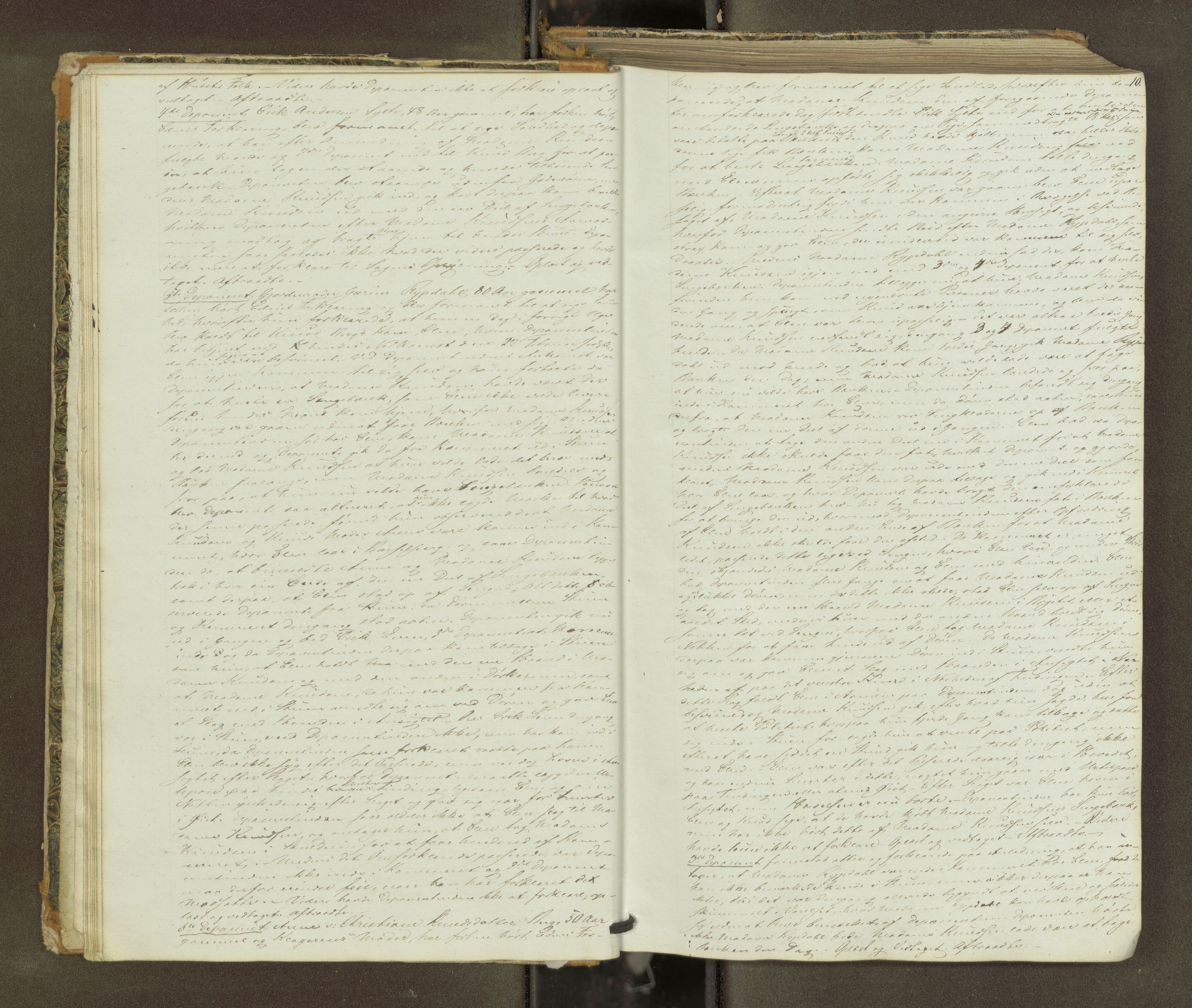 Molde byfogd, AV/SAT-A-0025/1/1A/L0005: Justisprotokoll, 1846-1849, s. 9b-10a