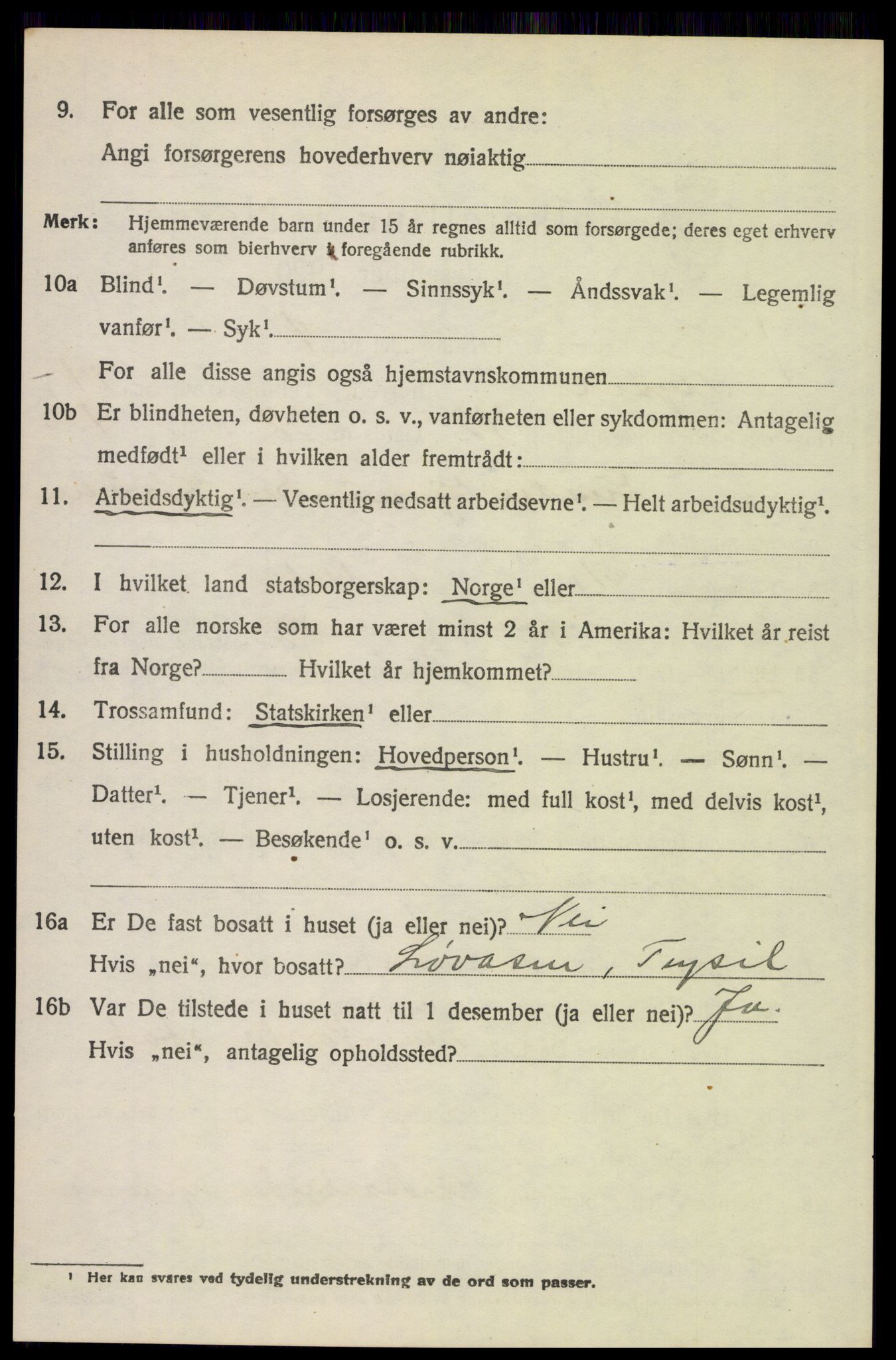 SAH, Folketelling 1920 for 0428 Trysil herred, 1920, s. 8754
