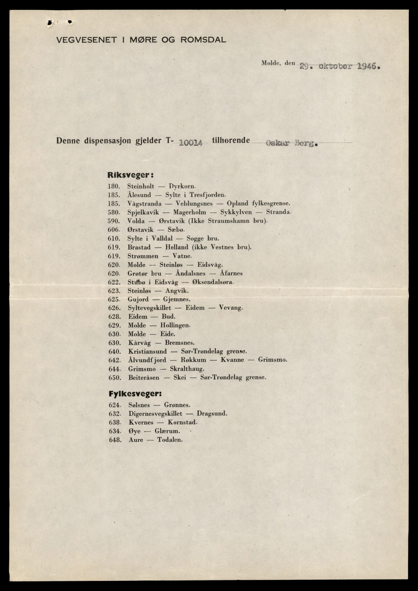 Møre og Romsdal vegkontor - Ålesund trafikkstasjon, AV/SAT-A-4099/F/Fe/L0035: Registreringskort for kjøretøy T 12653 - T 12829, 1927-1998, s. 1334