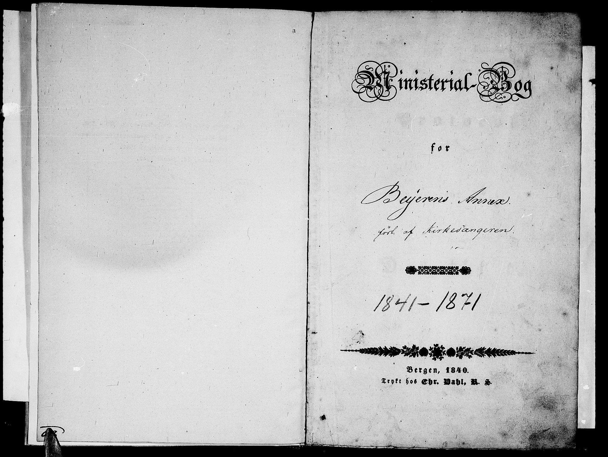 Ministerialprotokoller, klokkerbøker og fødselsregistre - Nordland, SAT/A-1459/846/L0652: Klokkerbok nr. 846C02, 1841-1871