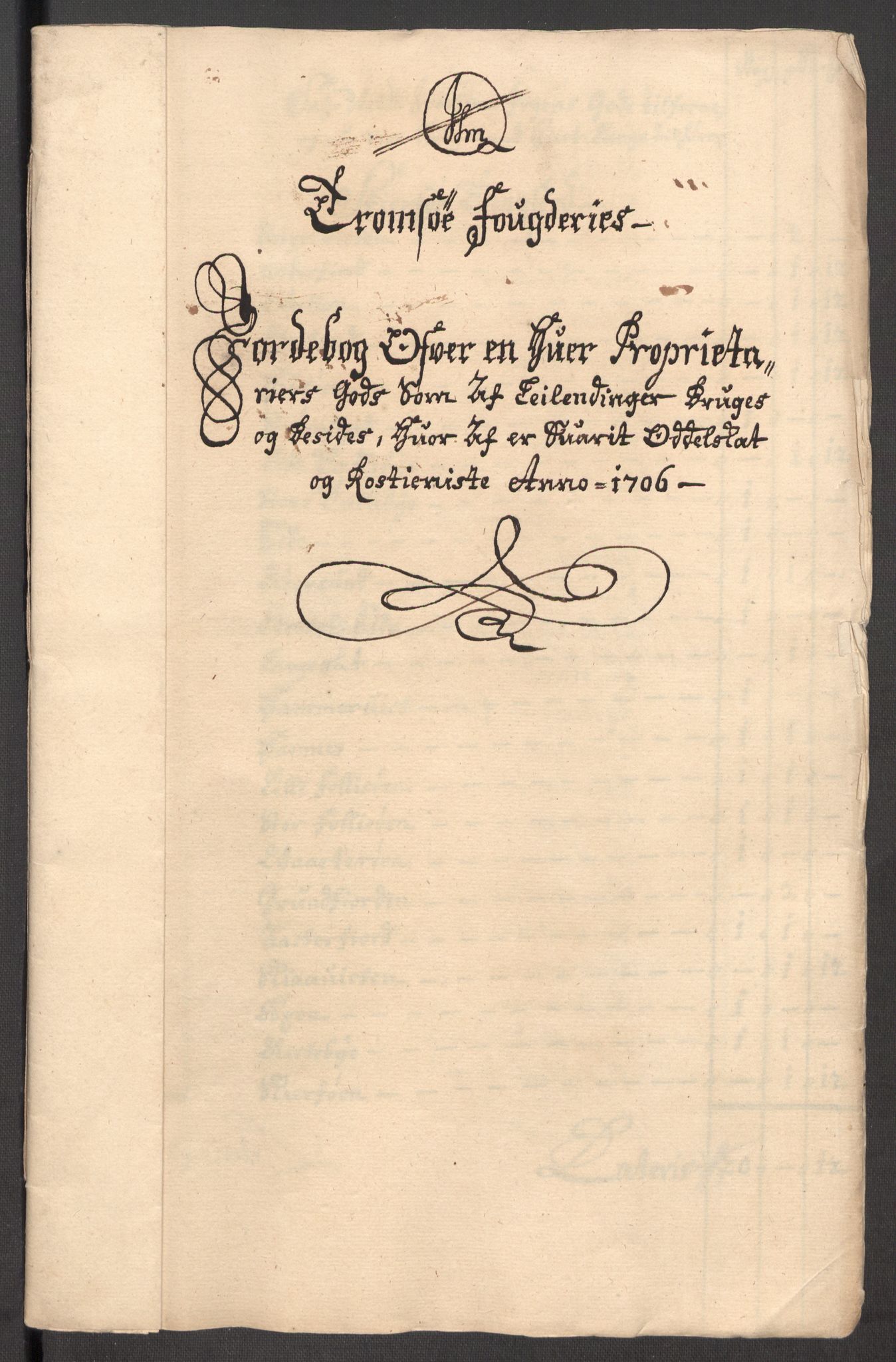 Rentekammeret inntil 1814, Reviderte regnskaper, Fogderegnskap, RA/EA-4092/R68/L4756: Fogderegnskap Senja og Troms, 1705-1707, s. 147