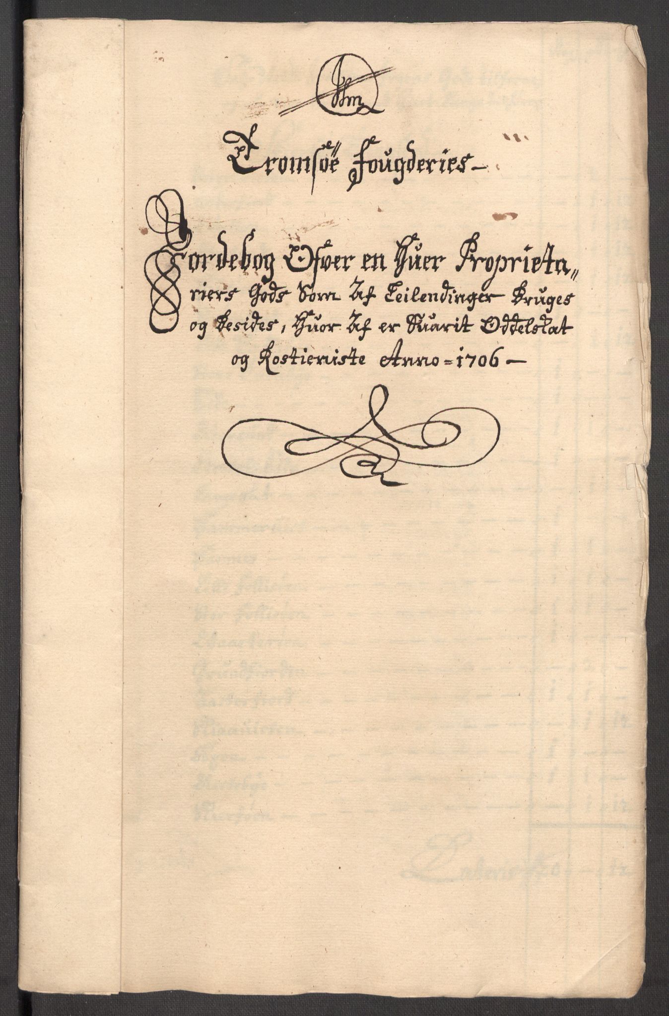 Rentekammeret inntil 1814, Reviderte regnskaper, Fogderegnskap, AV/RA-EA-4092/R68/L4756: Fogderegnskap Senja og Troms, 1705-1707, s. 147