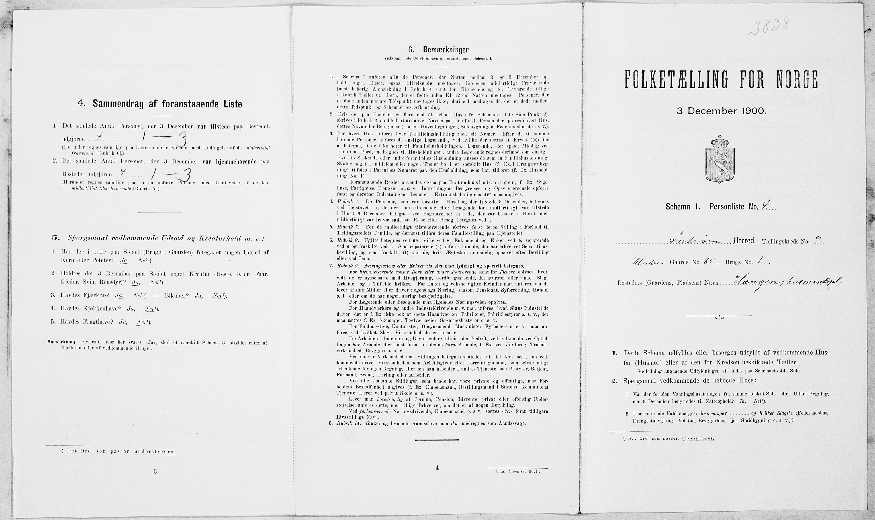 SAT, Folketelling 1900 for 1729 Inderøy herred, 1900, s. 1235