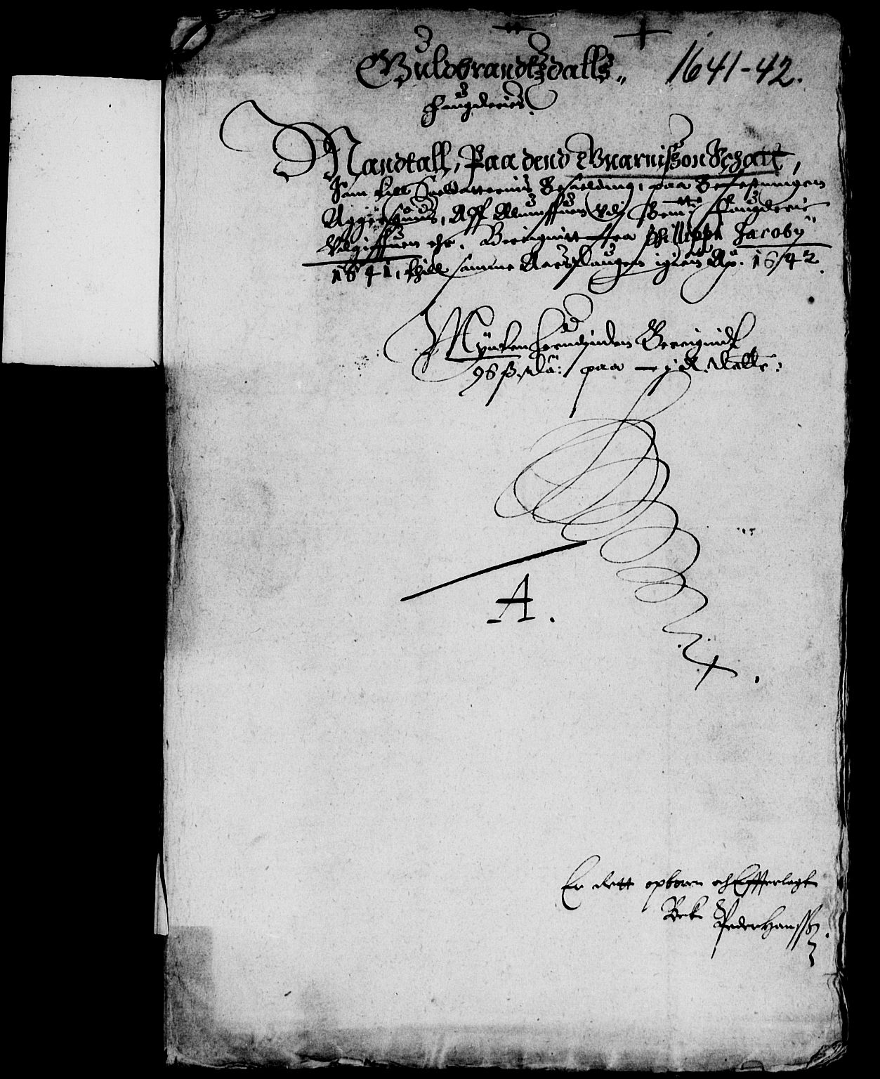 Rentekammeret inntil 1814, Reviderte regnskaper, Lensregnskaper, AV/RA-EA-5023/R/Rb/Rba/L0160: Akershus len, 1641-1642