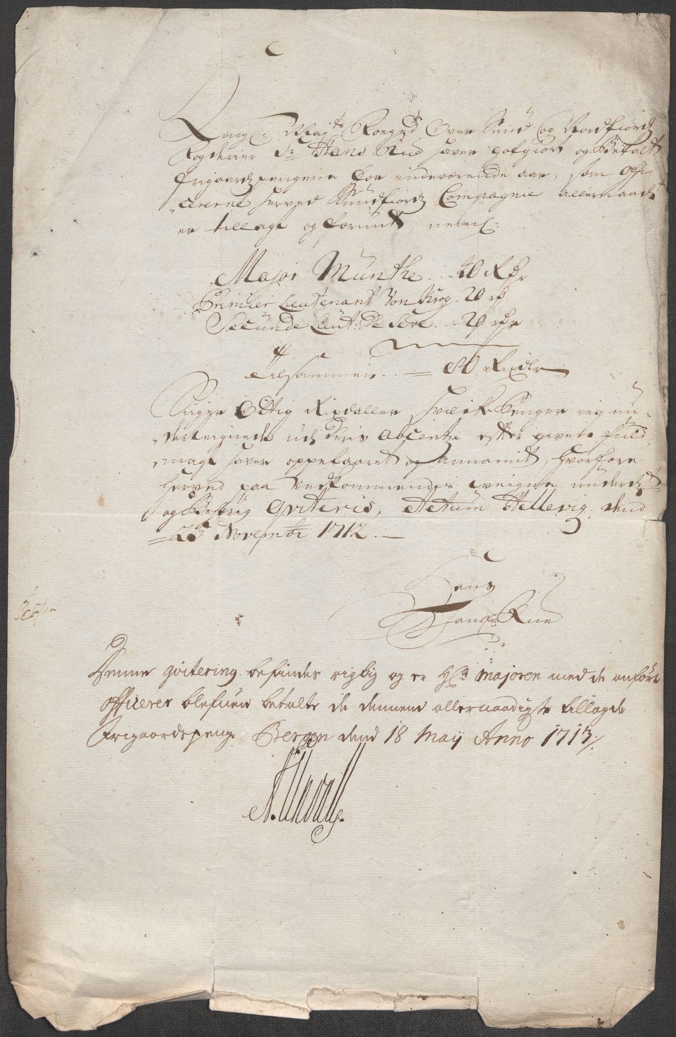 Rentekammeret inntil 1814, Reviderte regnskaper, Fogderegnskap, RA/EA-4092/R53/L3435: Fogderegnskap Sunn- og Nordfjord, 1712, s. 245