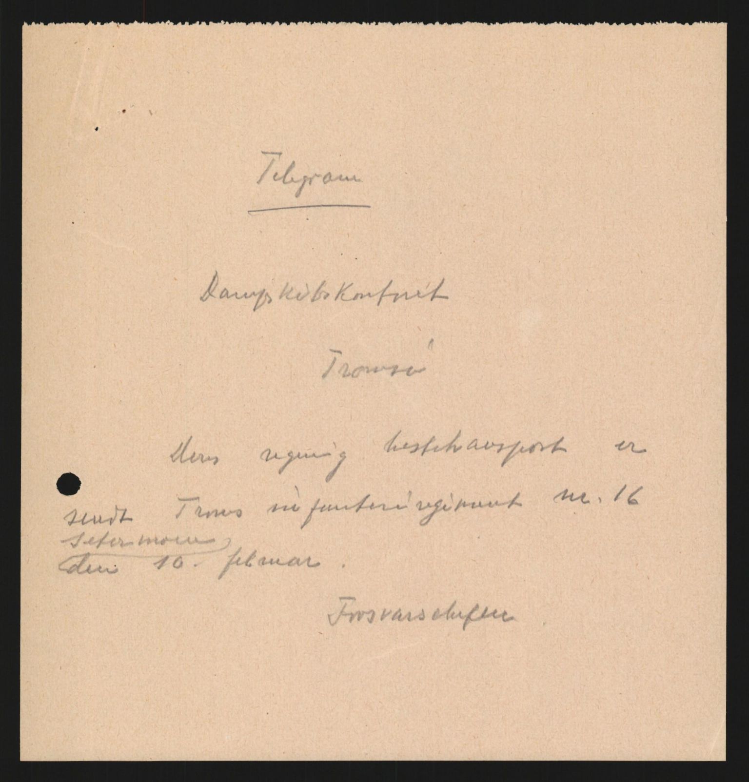 Forsvaret, Forsvarets krigshistoriske avdeling, AV/RA-RAFA-2017/Y/Yb/L0128: II-C-11-600  -  6. Divisjon / 6. Distriktskommando, 1936-1940