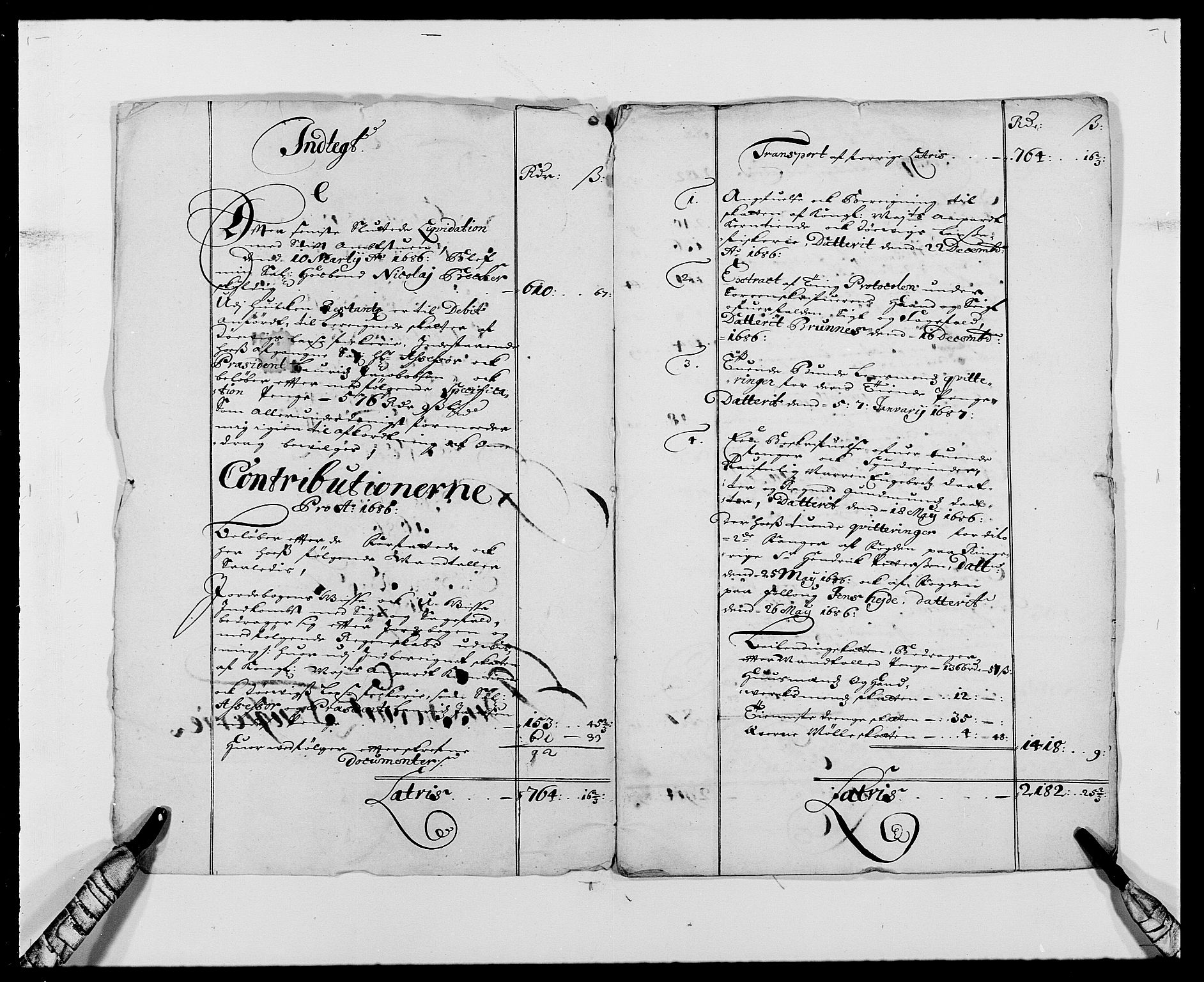 Rentekammeret inntil 1814, Reviderte regnskaper, Fogderegnskap, AV/RA-EA-4092/R25/L1678: Fogderegnskap Buskerud, 1685-1686, s. 223