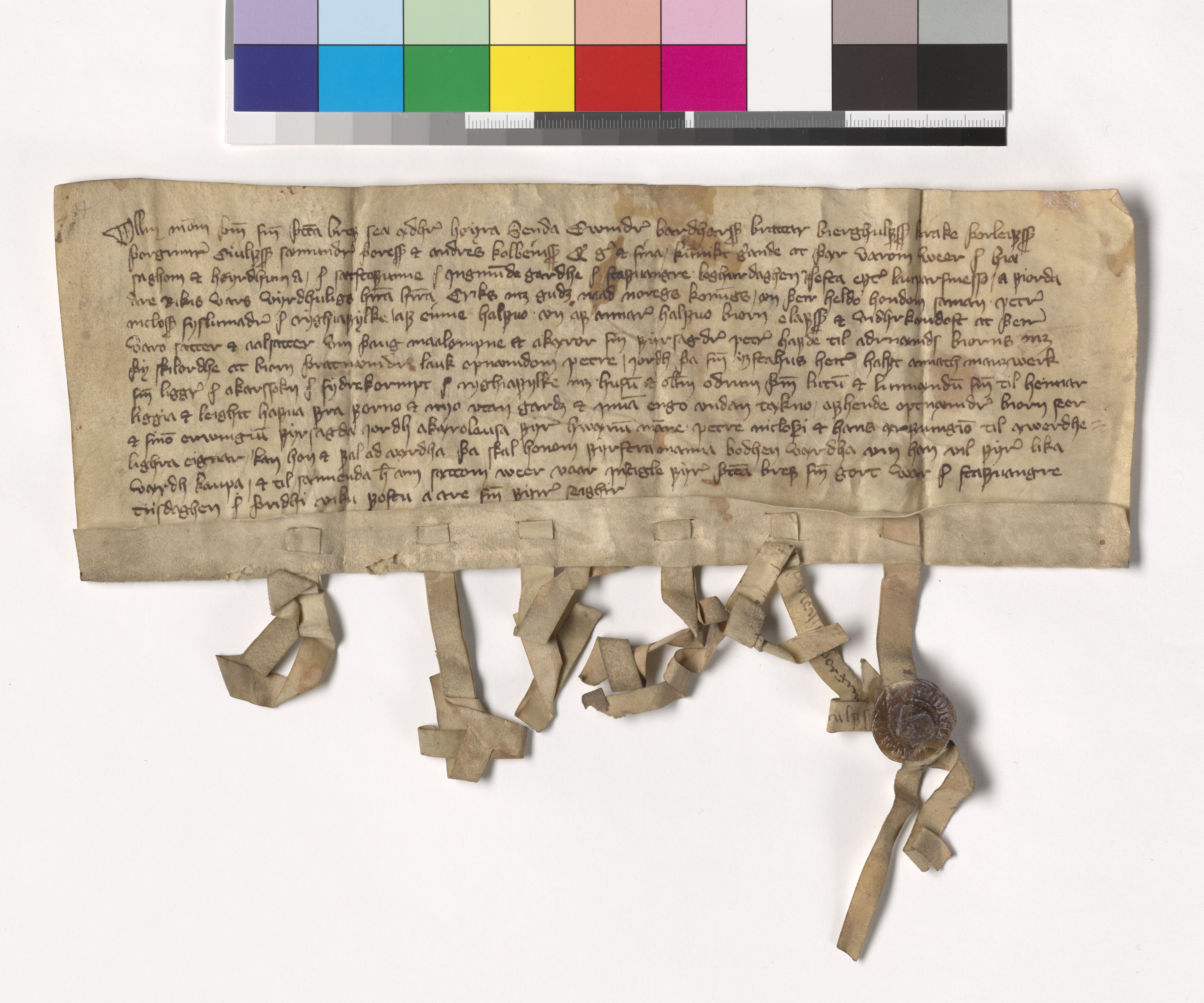 Riksarkivets diplomsamling, AV/RA-EA-5965/F05/L0118: NRA AM fasc. 38 nr. 6-9, 1393-1397, s. 2
