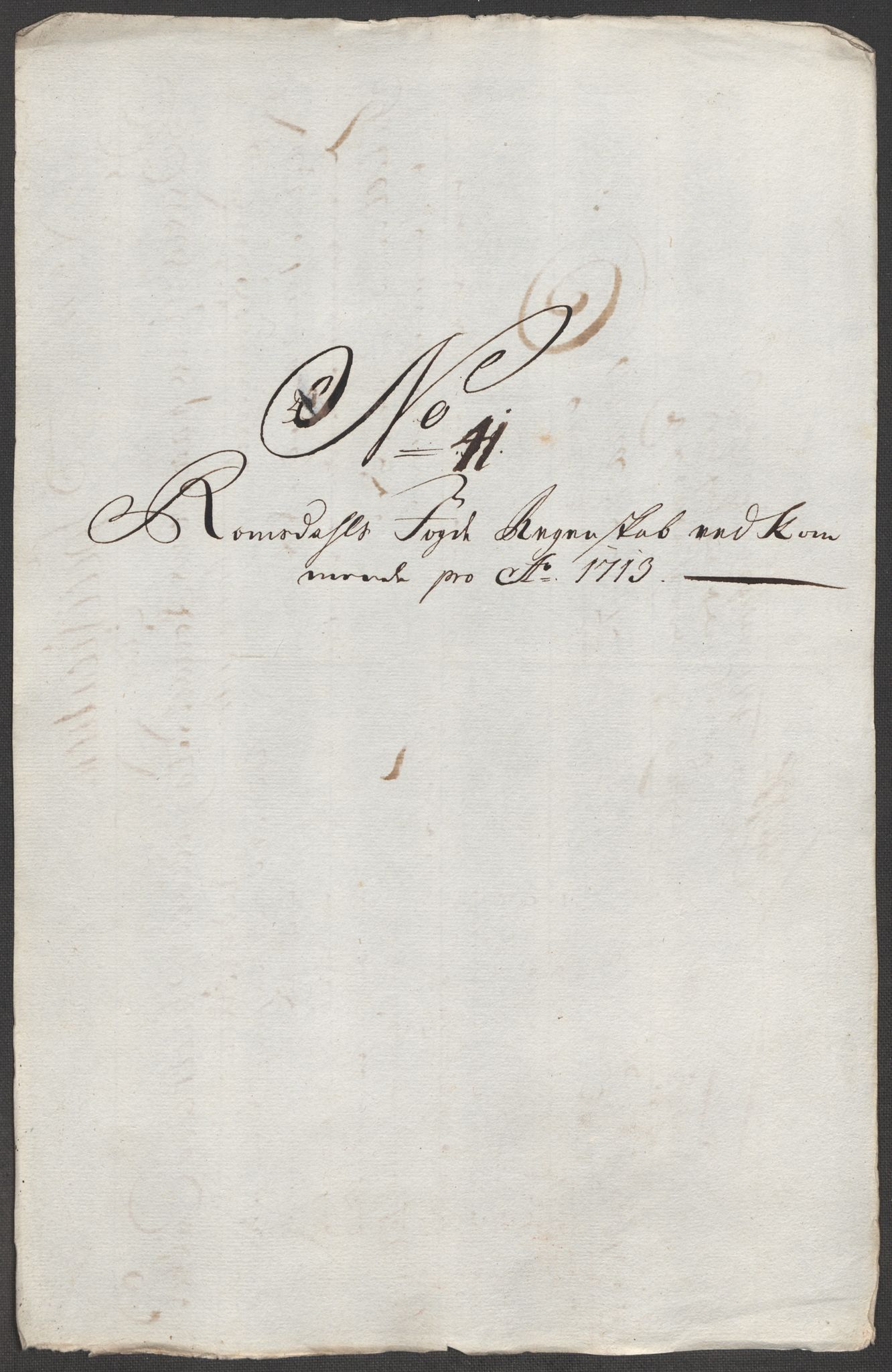 Rentekammeret inntil 1814, Reviderte regnskaper, Fogderegnskap, AV/RA-EA-4092/R55/L3662: Fogderegnskap Romsdal, 1713-1714, s. 242