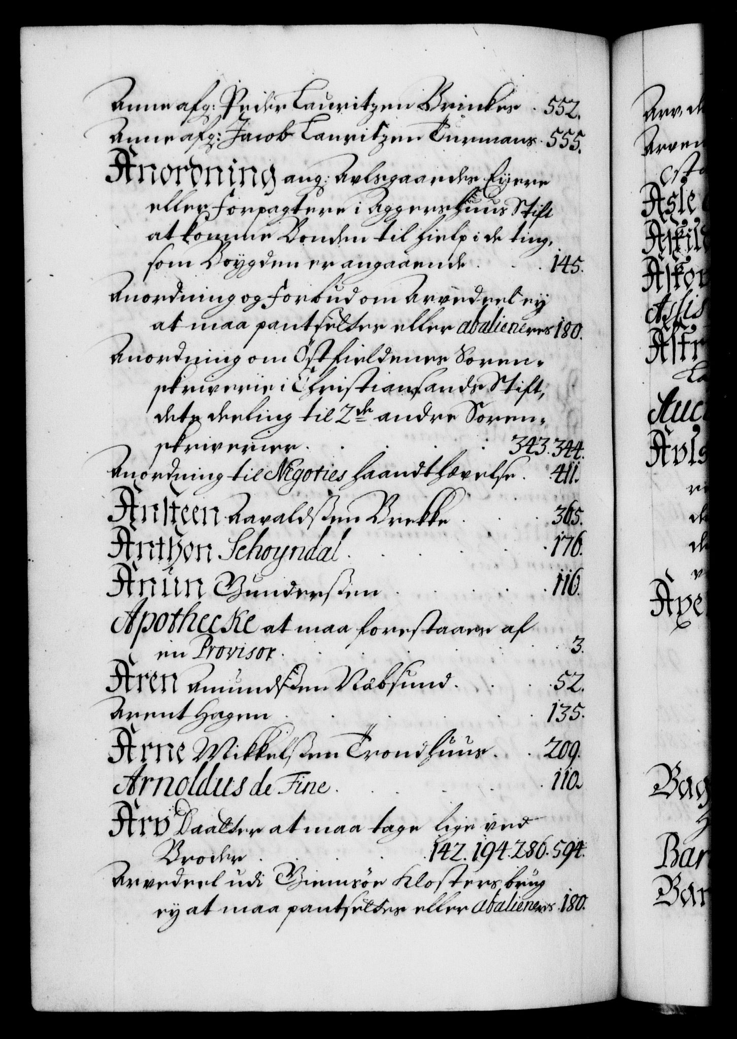 Danske Kanselli 1572-1799, AV/RA-EA-3023/F/Fc/Fca/Fcaa/L0021: Norske registre, 1712-1715