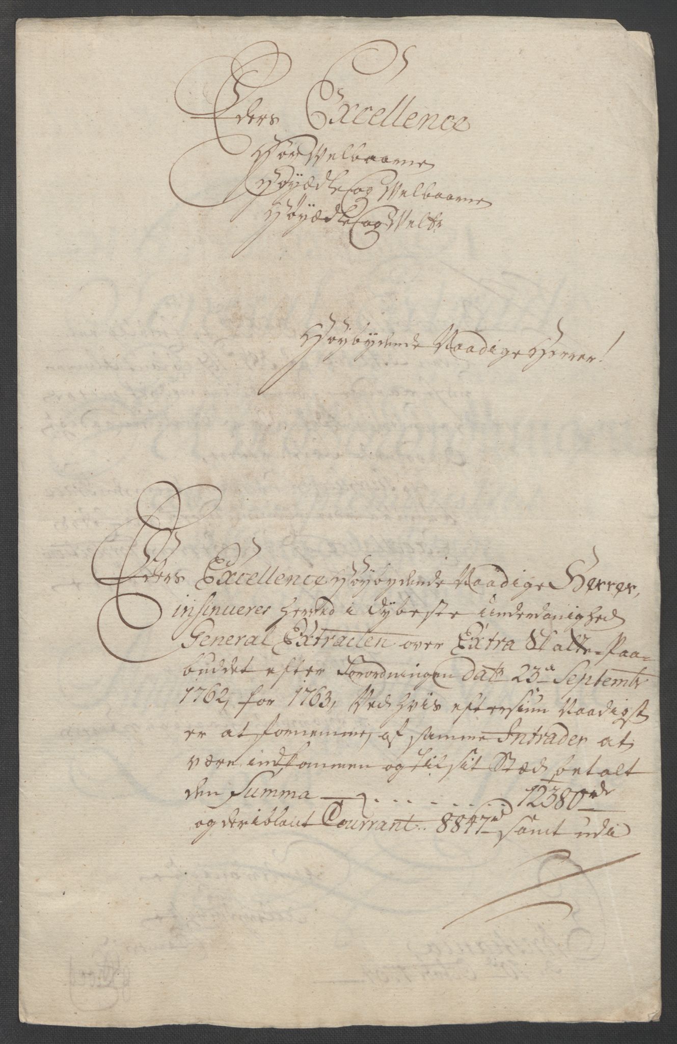 Rentekammeret inntil 1814, Reviderte regnskaper, Fogderegnskap, AV/RA-EA-4092/R10/L0560: Ekstraskatten Aker og Follo, 1763, s. 199