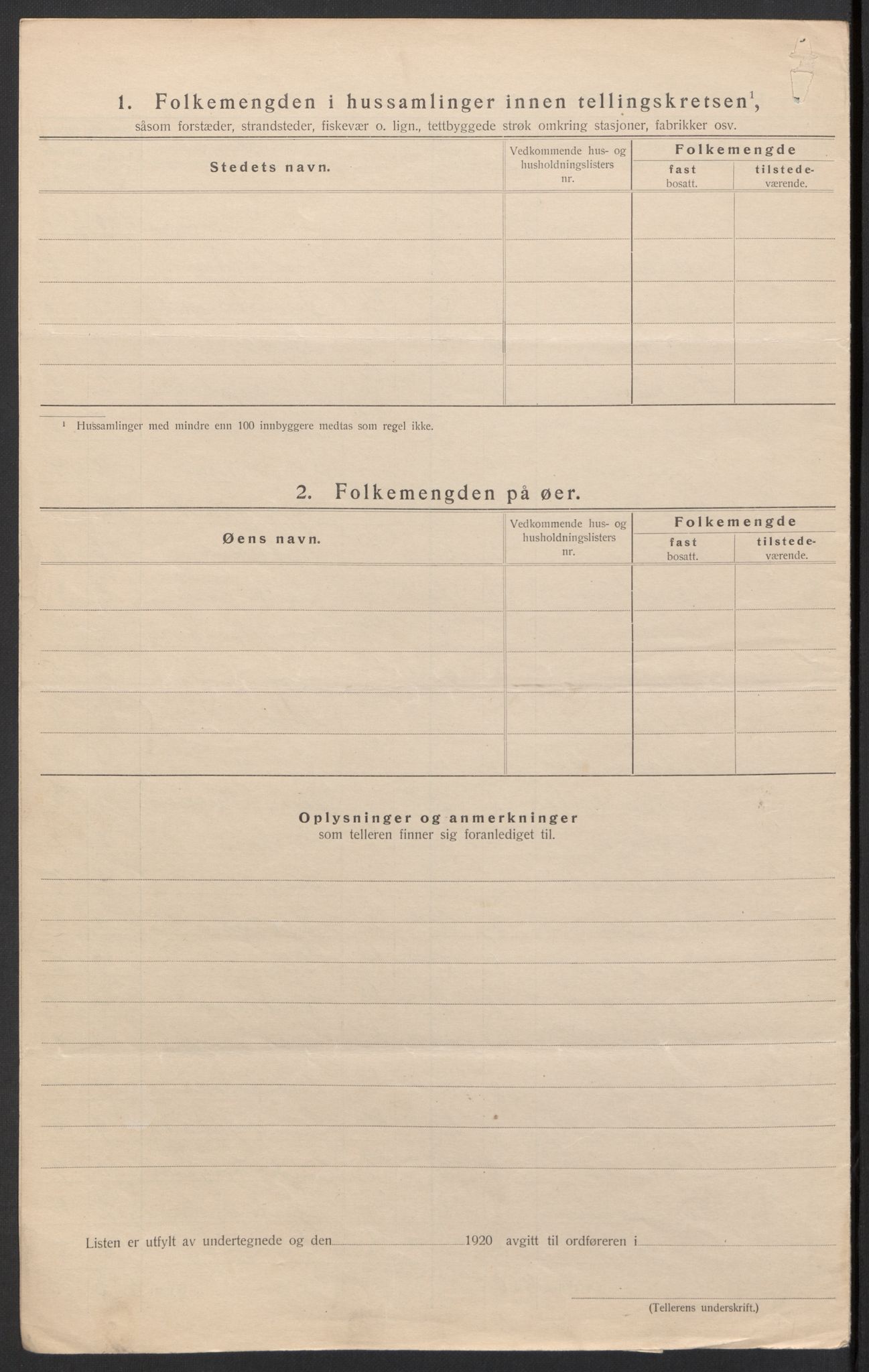 SAH, Folketelling 1920 for 0515 Vågå herred, 1920, s. 31