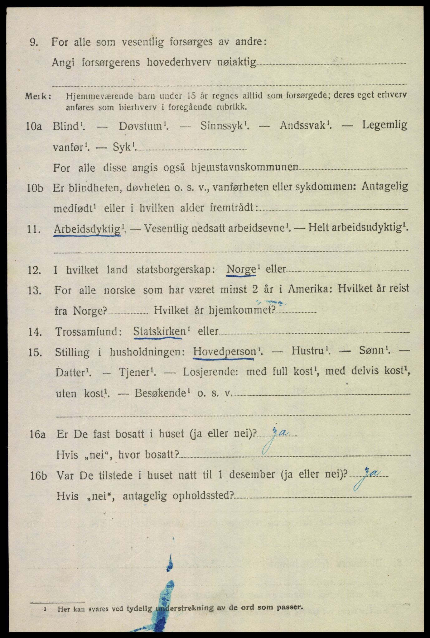 SAH, Folketelling 1920 for 0541 Etnedal herred, 1920, s. 813