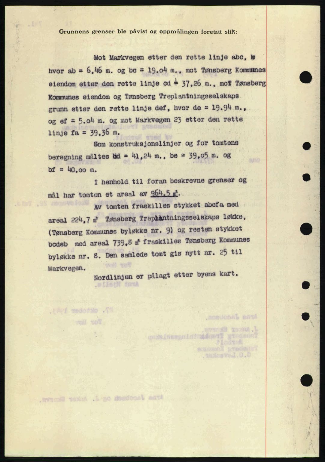 Tønsberg sorenskriveri, AV/SAKO-A-130/G/Ga/Gaa/L0014: Pantebok nr. A14, 1943-1944, Dagboknr: 2708/1943