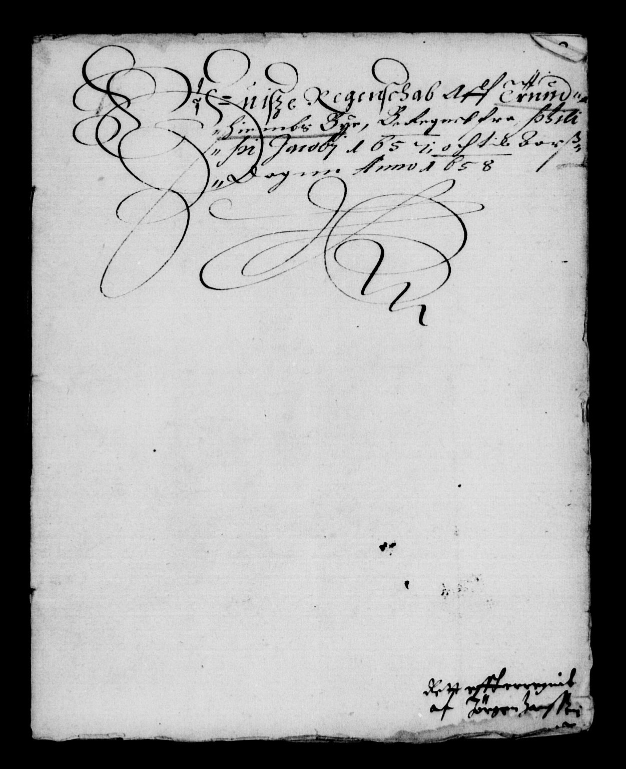 Rentekammeret inntil 1814, Reviderte regnskaper, Lensregnskaper, AV/RA-EA-5023/R/Rb/Rbw/L0128: Trondheim len, 1656-1658