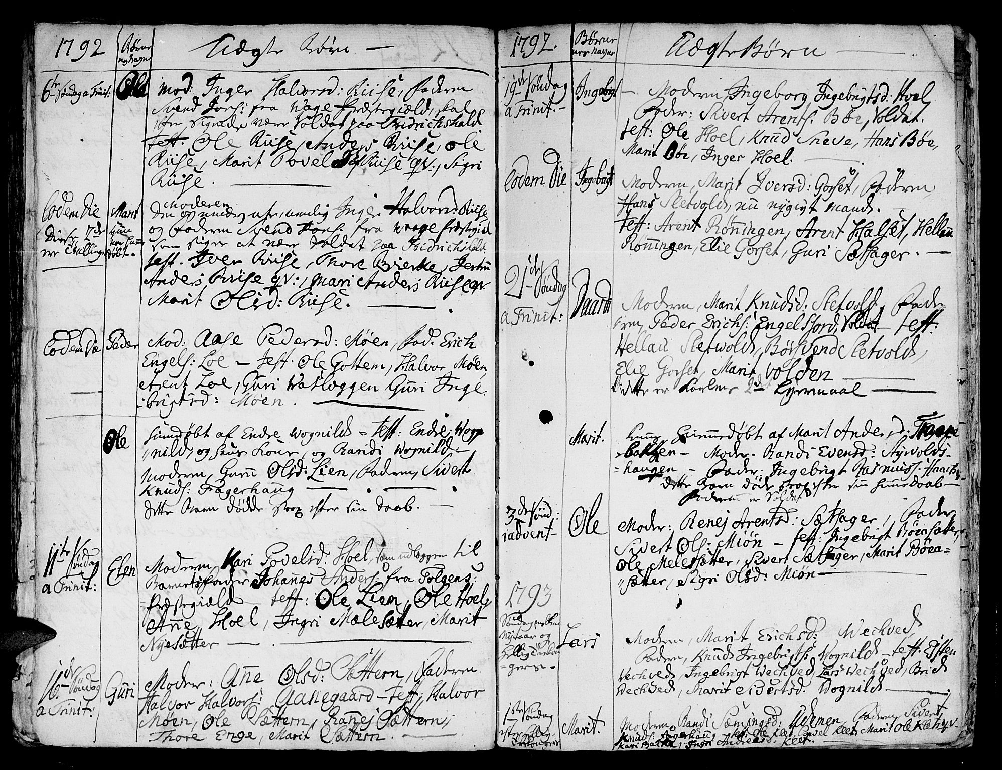 Ministerialprotokoller, klokkerbøker og fødselsregistre - Sør-Trøndelag, SAT/A-1456/678/L0892: Ministerialbok nr. 678A02, 1781-1793