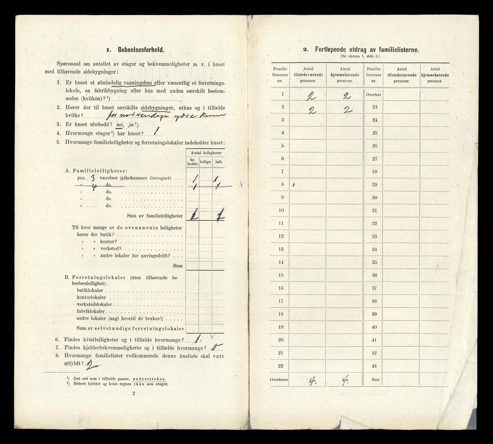 RA, Folketelling 1910 for 0904 Grimstad kjøpstad, 1910, s. 607